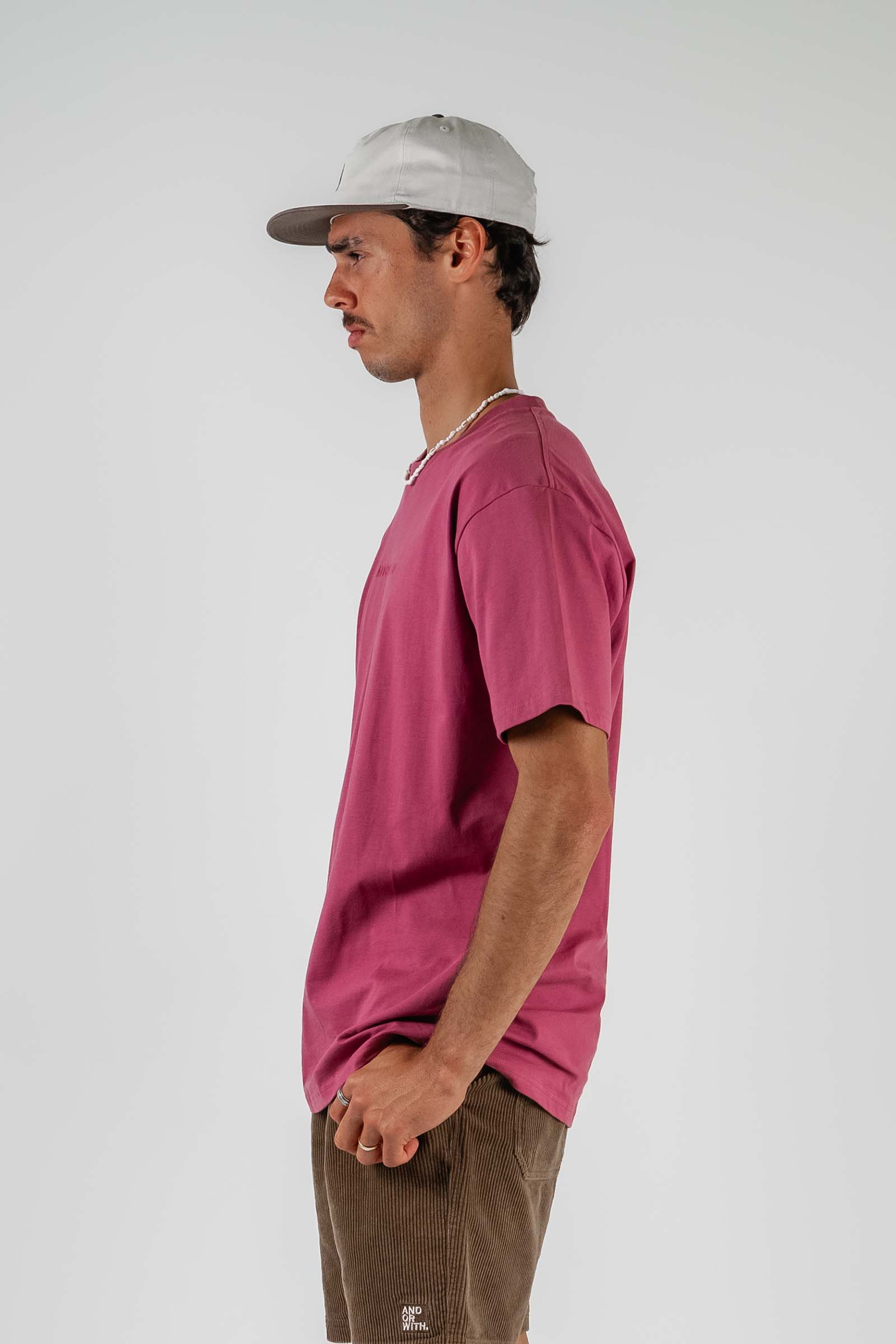 Family Tee Cranberry