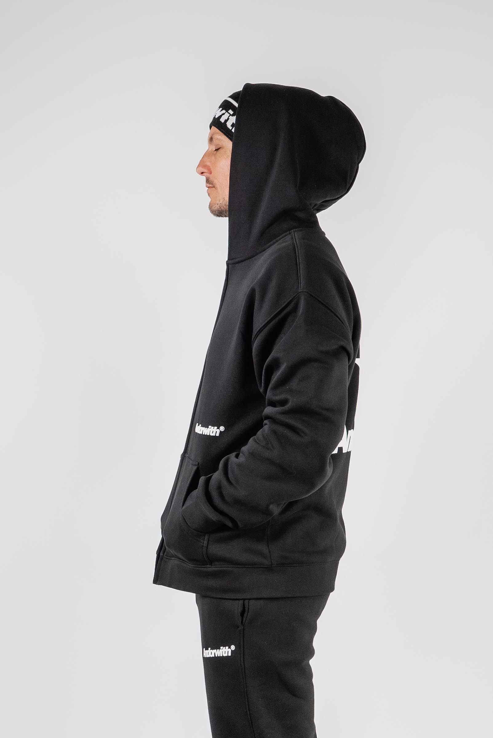 Rock Star Hoodie Black