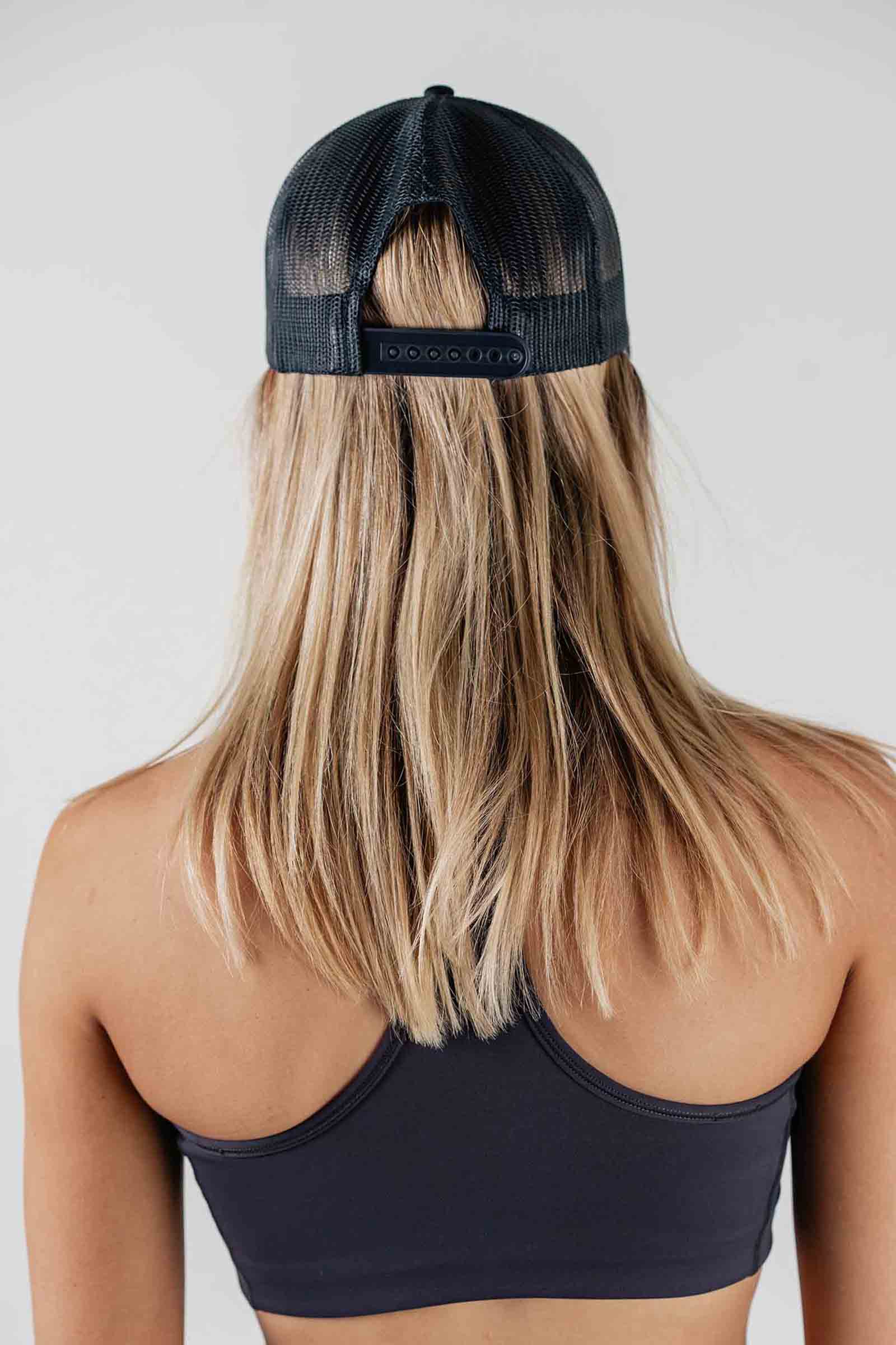 Logo Foam Trucker Hat Navy