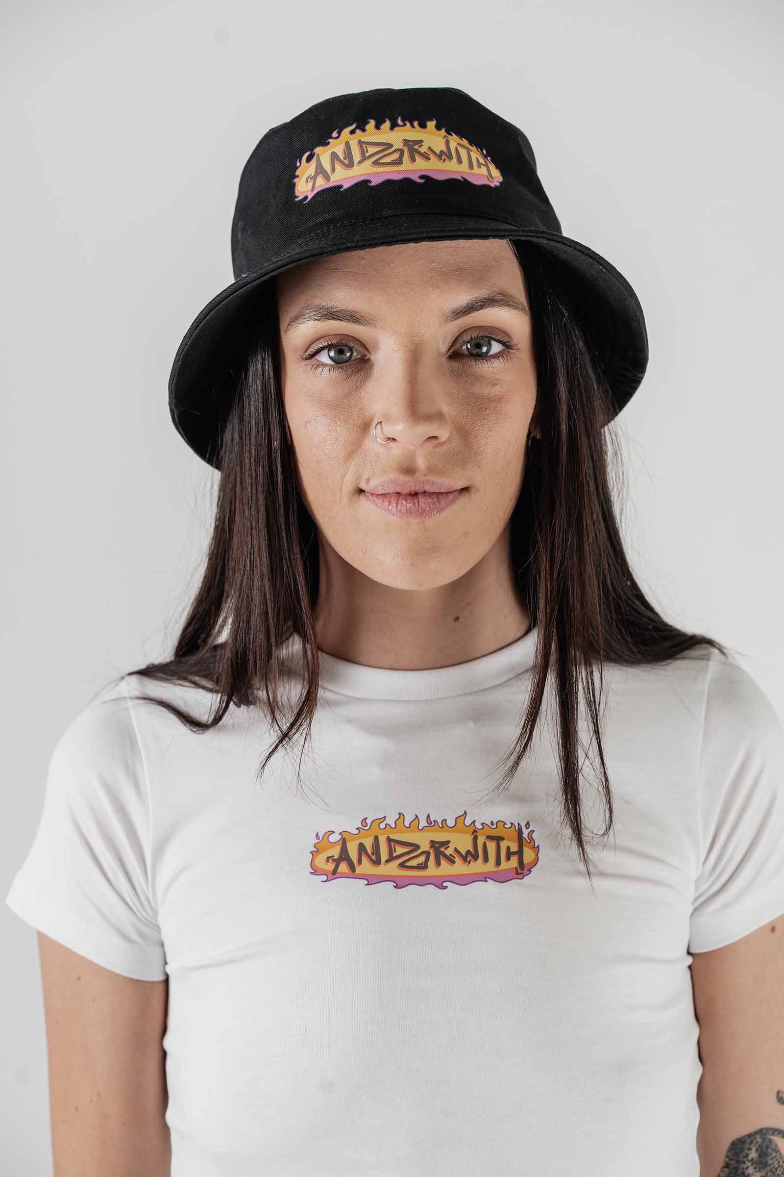 On Fire Bucket Cap Black