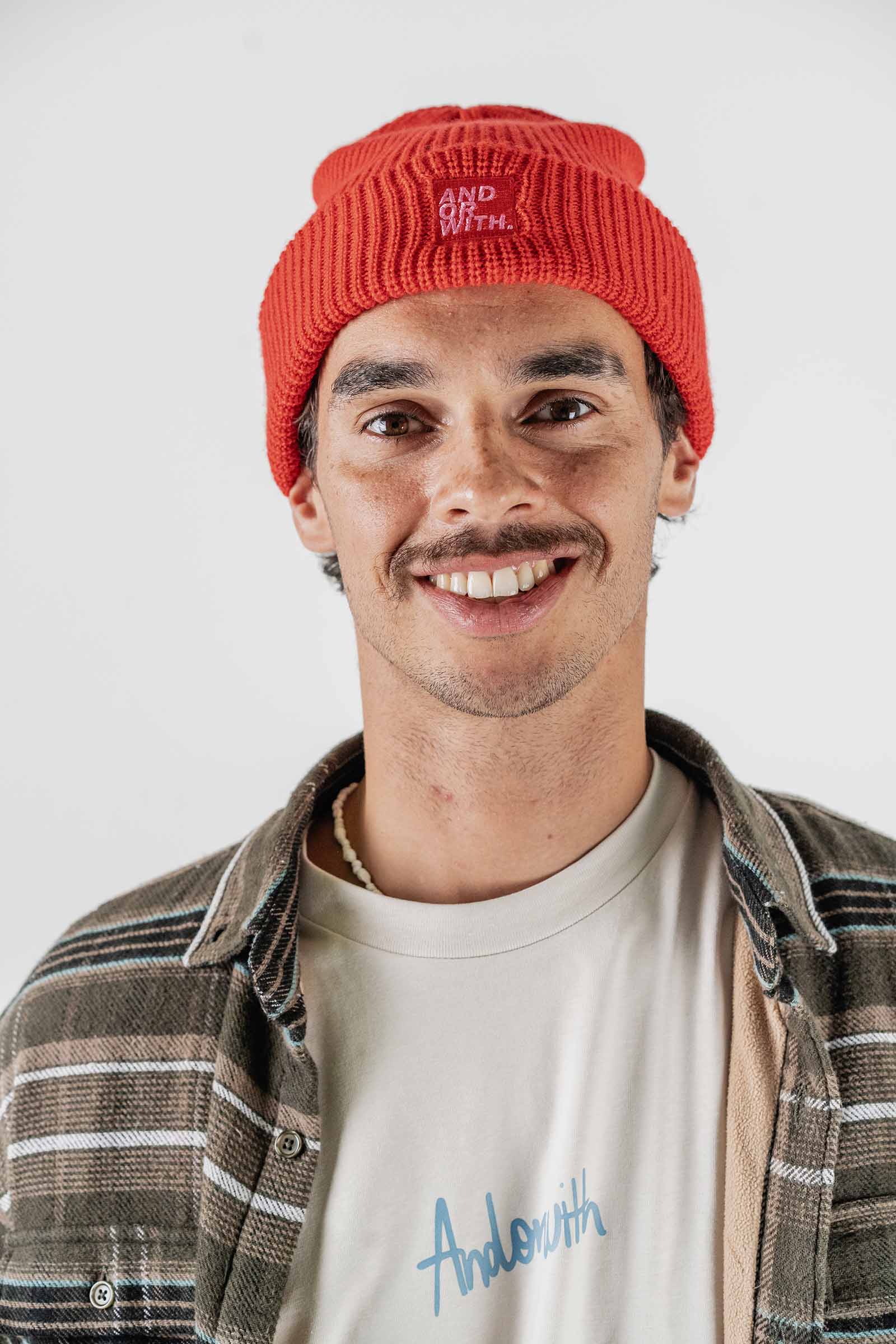 Logo Beanie Red