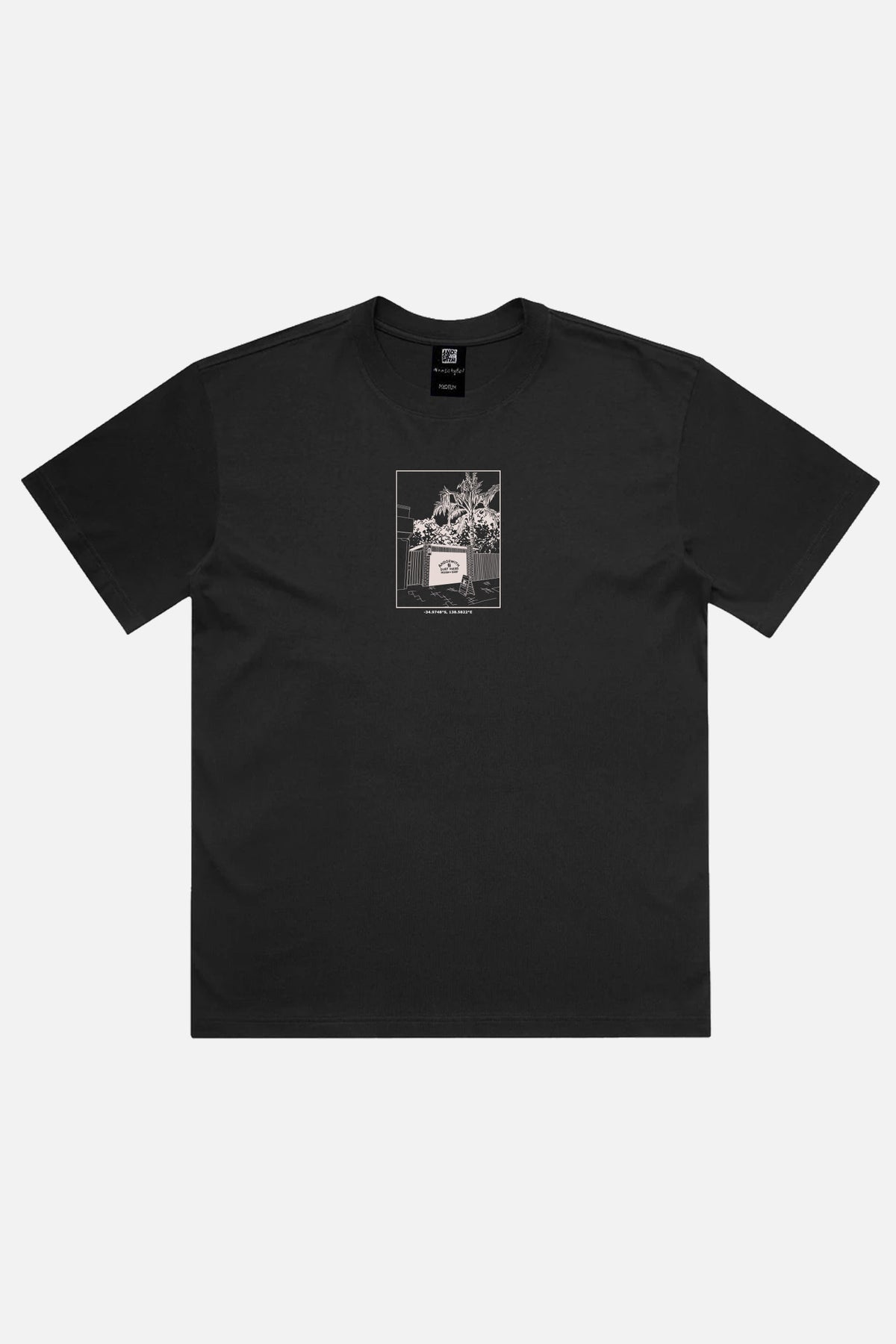 Garage Shop Box Fit Tee Black