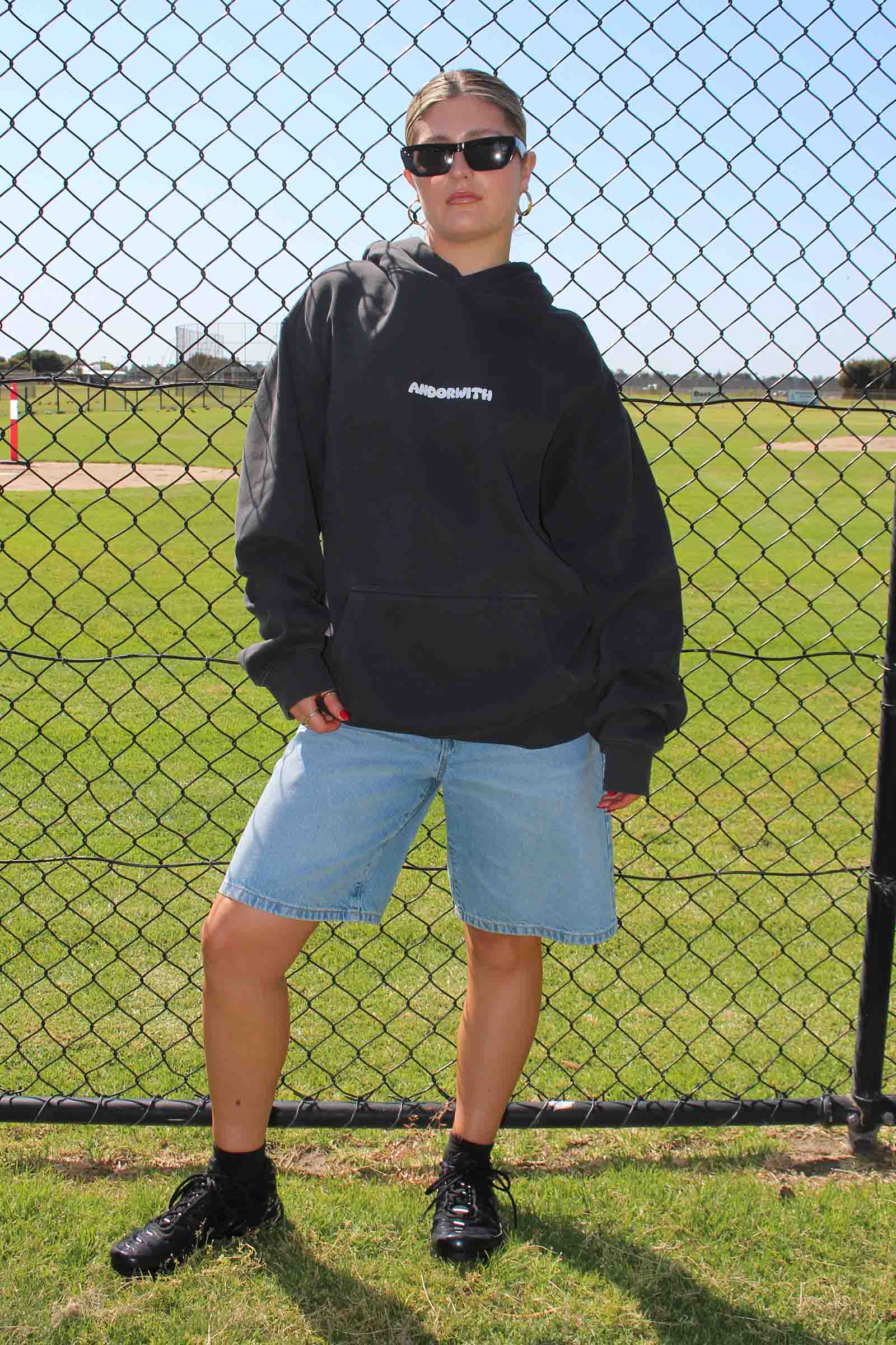 We're In This Together Hoodie Faded Black