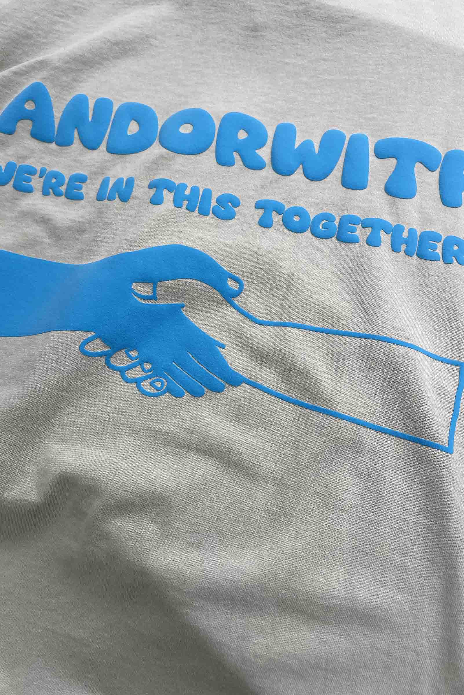 We're In This Together Oversized Tee Bone