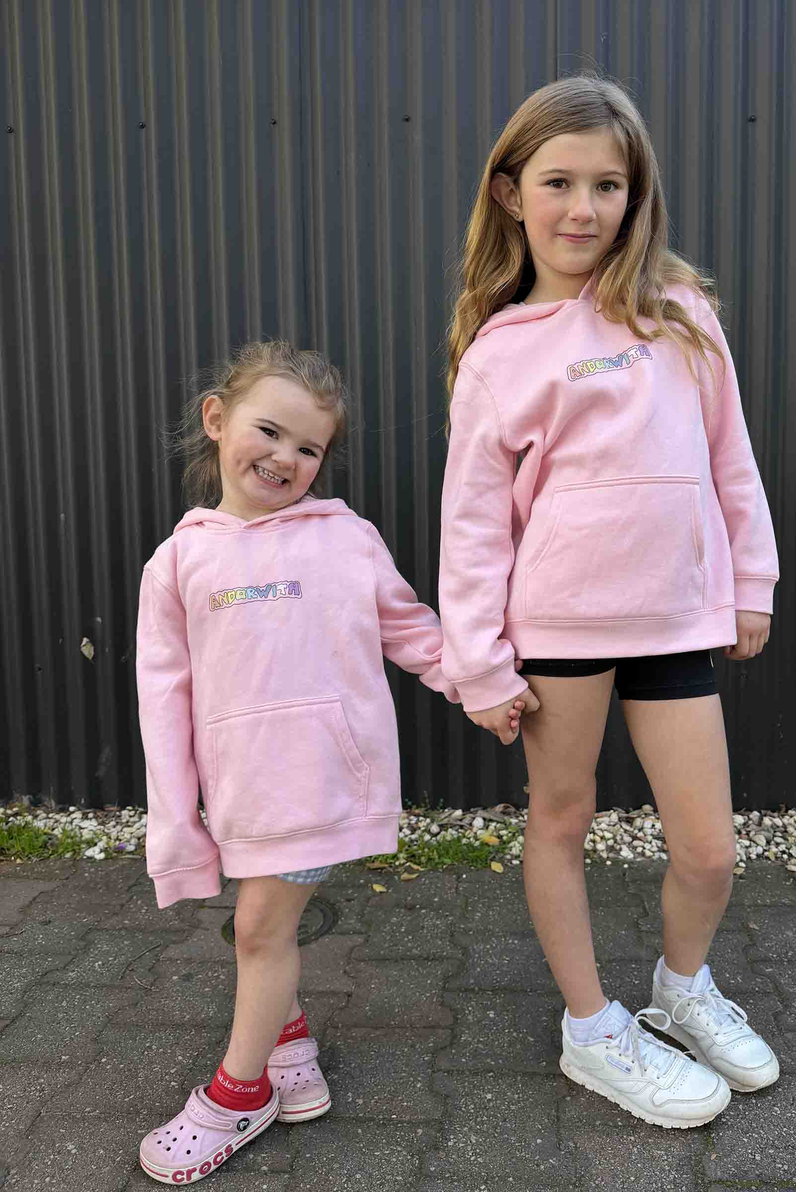 Kids/Youth Bugs Hood Pink