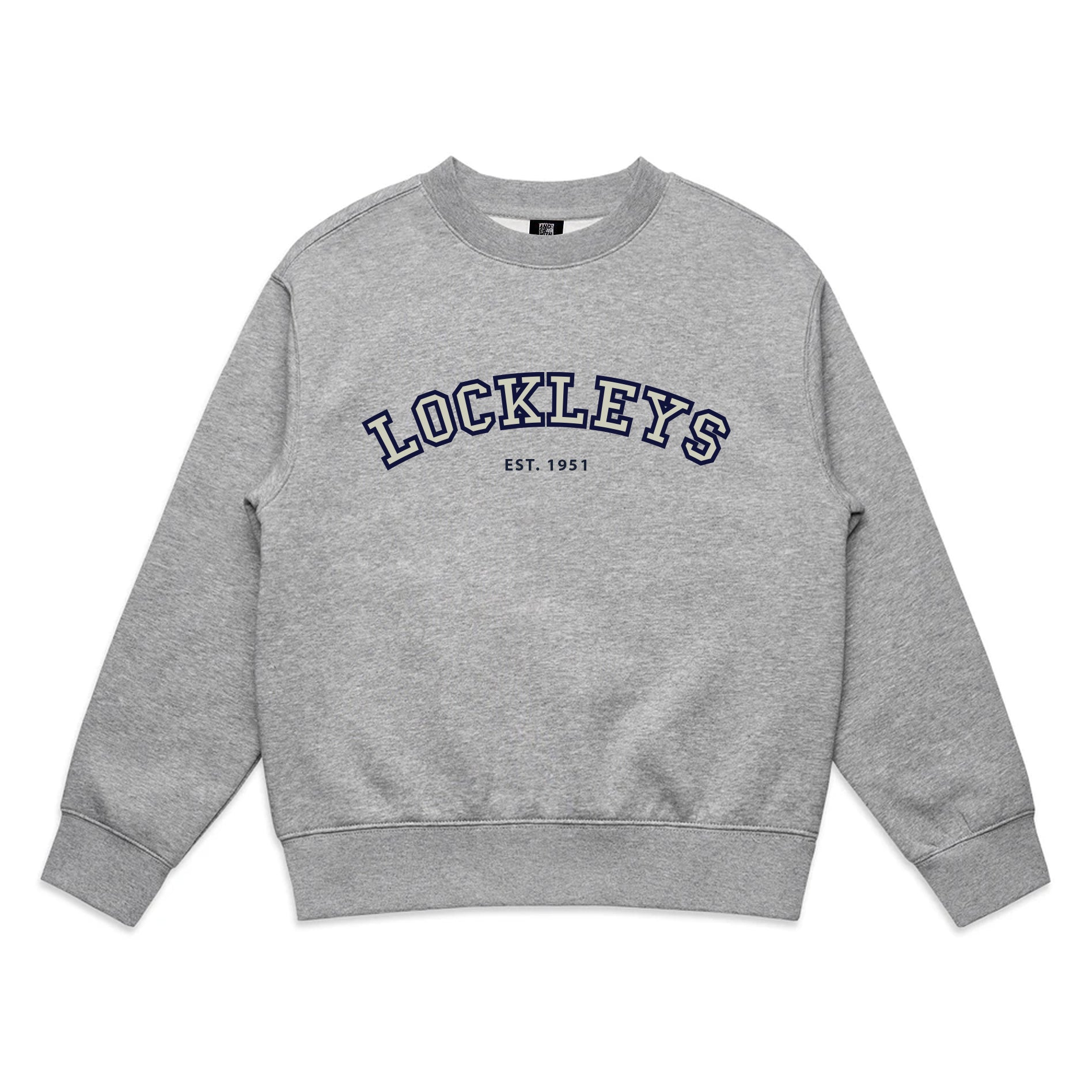 Kids LFC College Crew Sweater Heather Grey