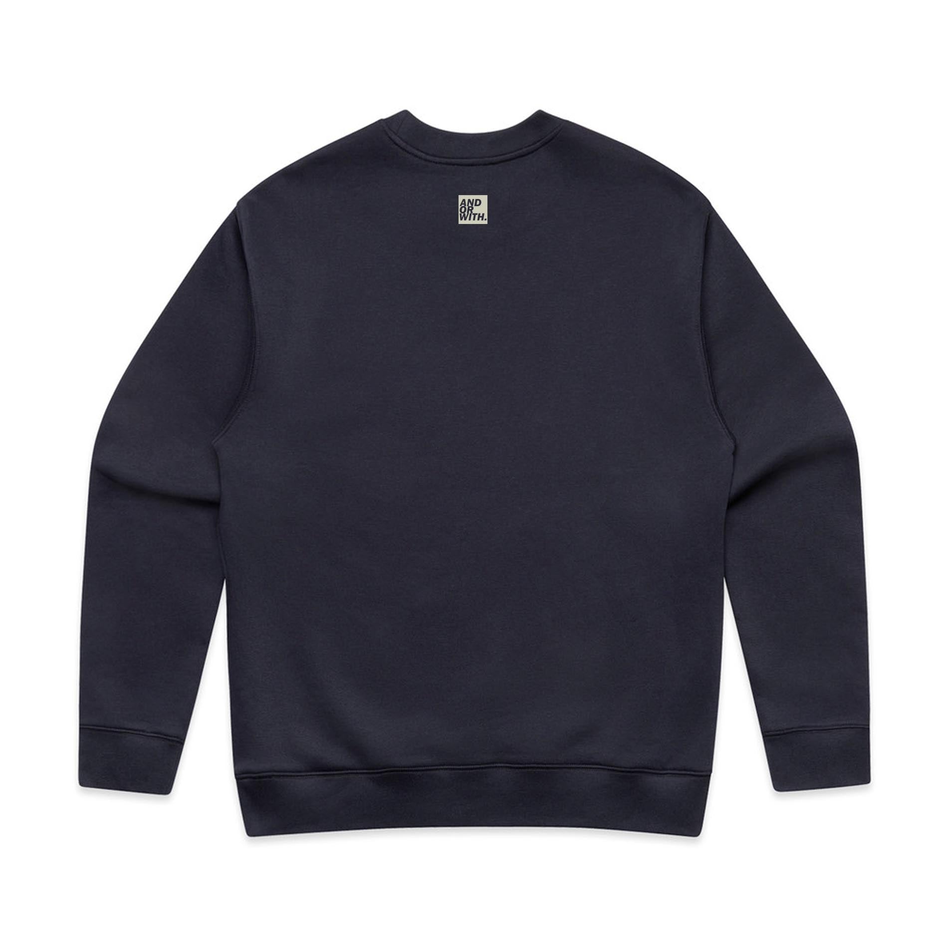LFC College Crew Sweater Ink Blue