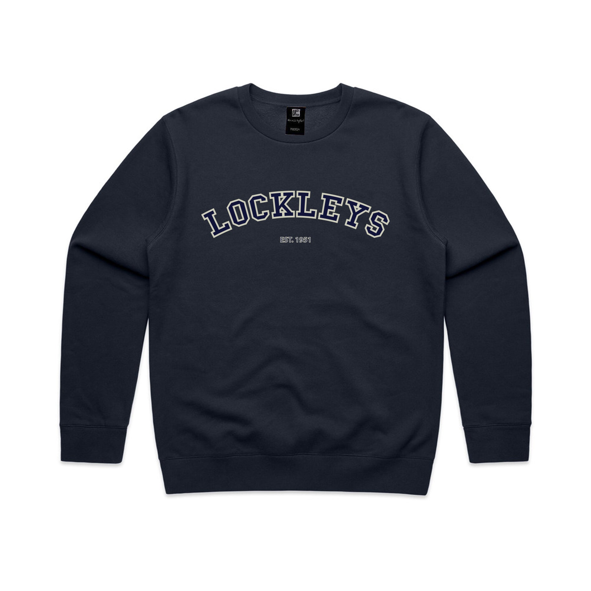 Kids LFC College Crew Sweater Navy