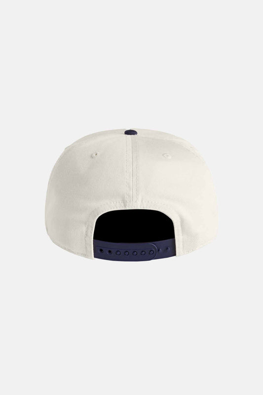 Logo Baseball Cap Cream/Navy