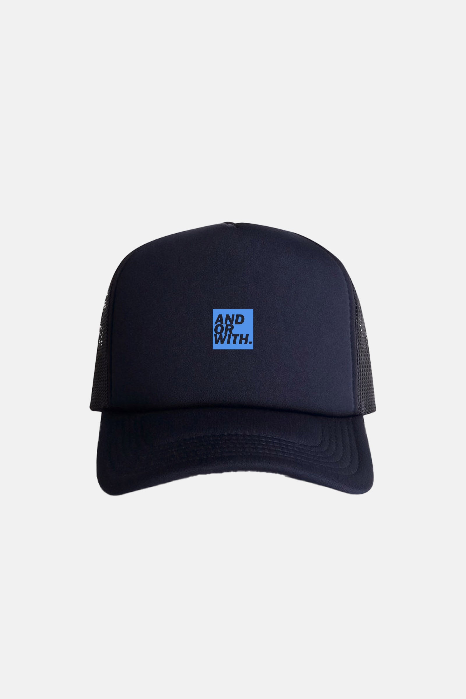 Logo Foam Trucker Hat Navy