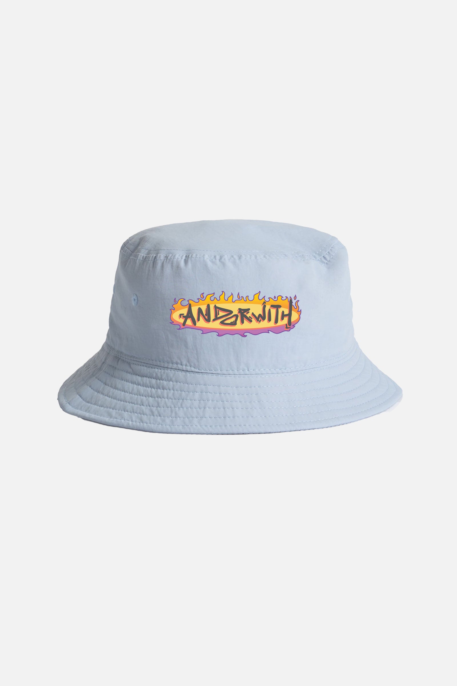 On Fire Bucket Hat Blue