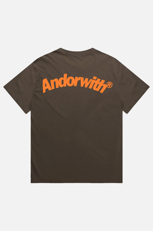Swoop Oversized Tee Brown