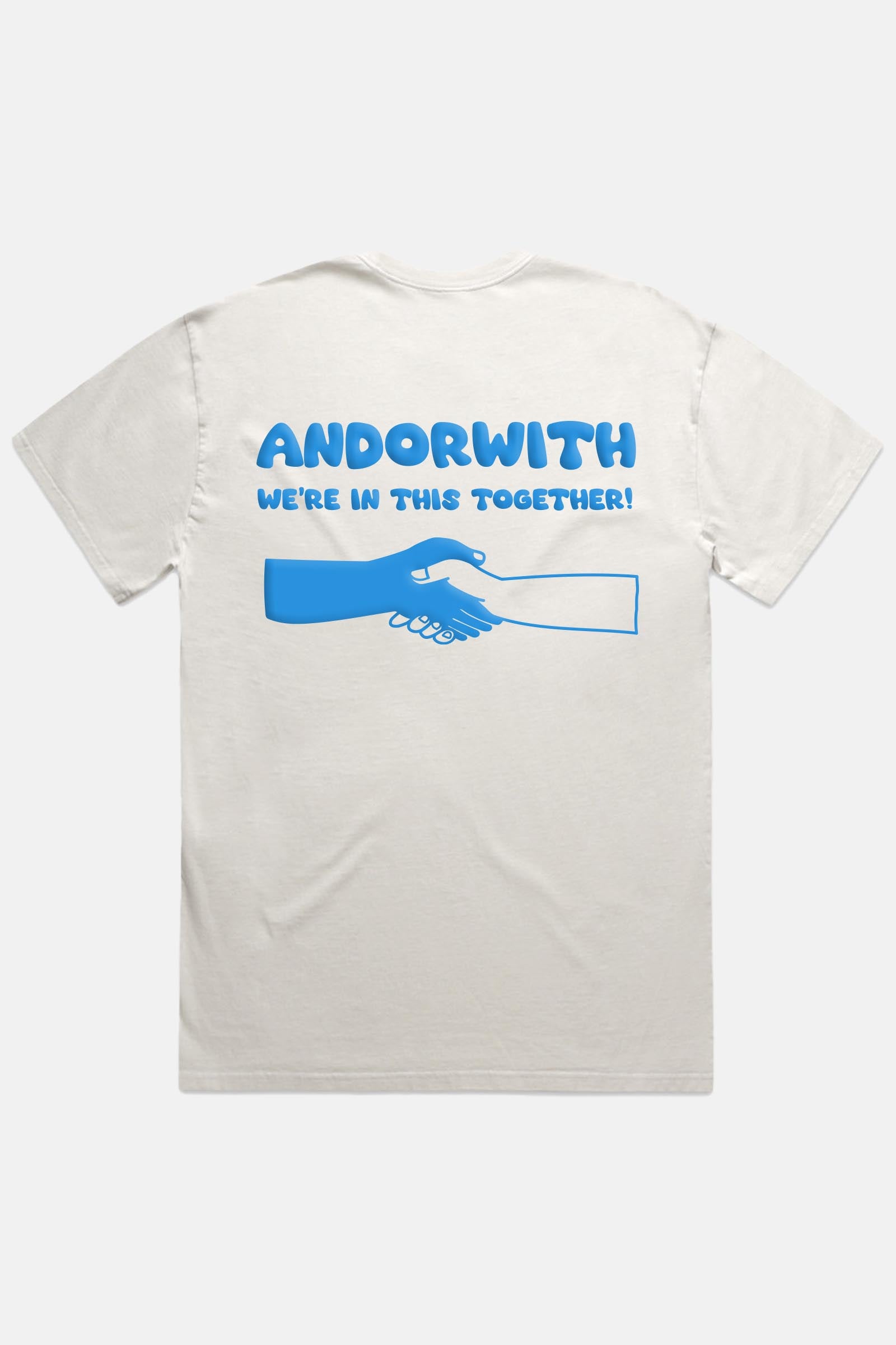 We're In This Together Oversized Tee Bone