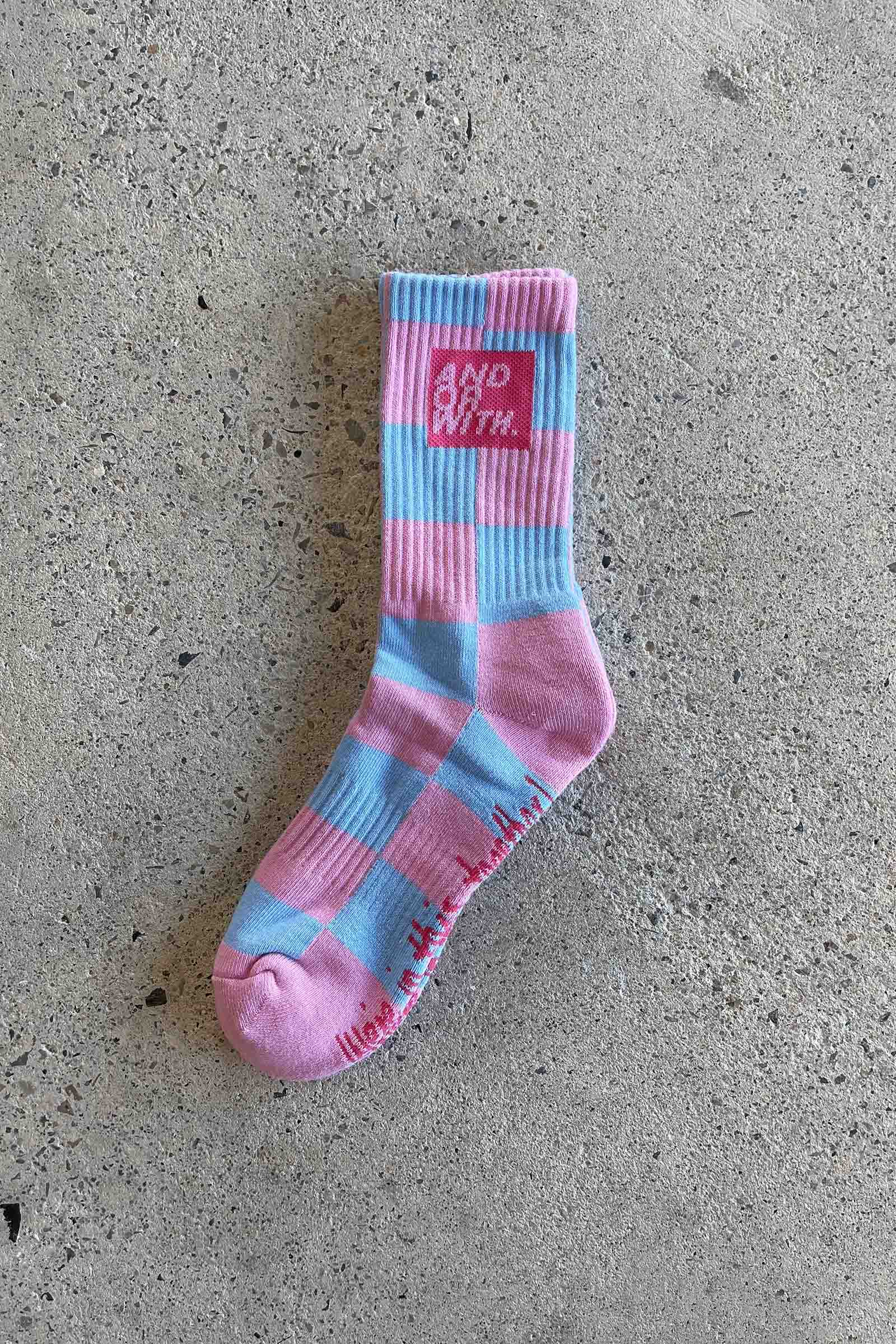 unisex-checkered-socks-andorwith-surf-skate-wear