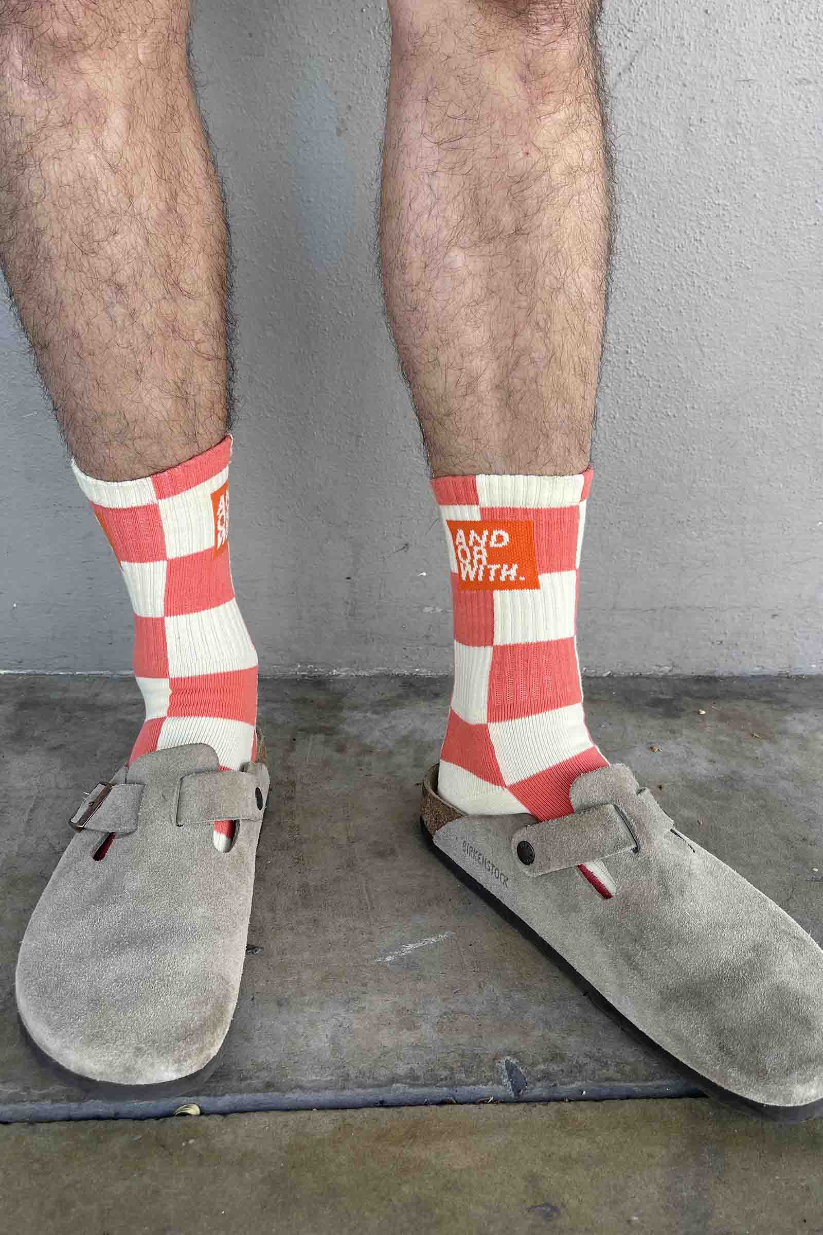 unisex-checkered-socks-andorwith-surf-skate-wear