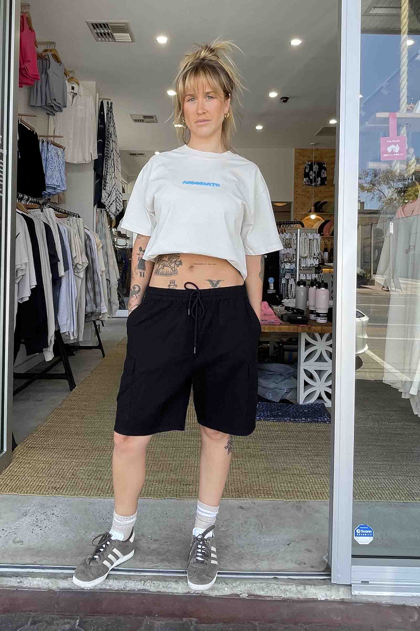 We're In This Together Oversized Tee Bone