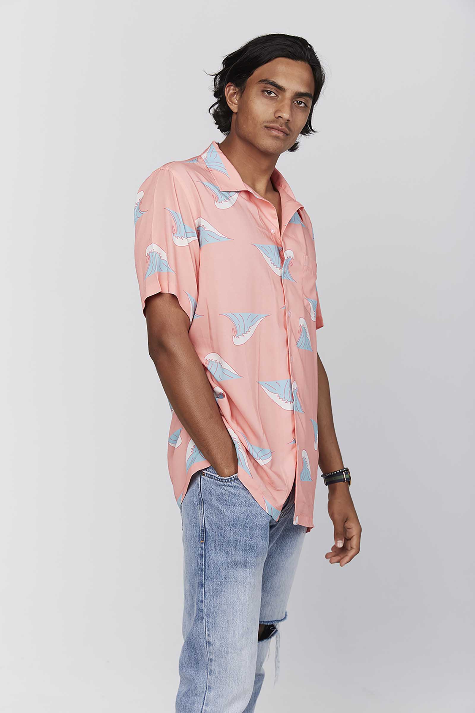 organic-party-shirt-pink-andorwith-surf-skate-wear