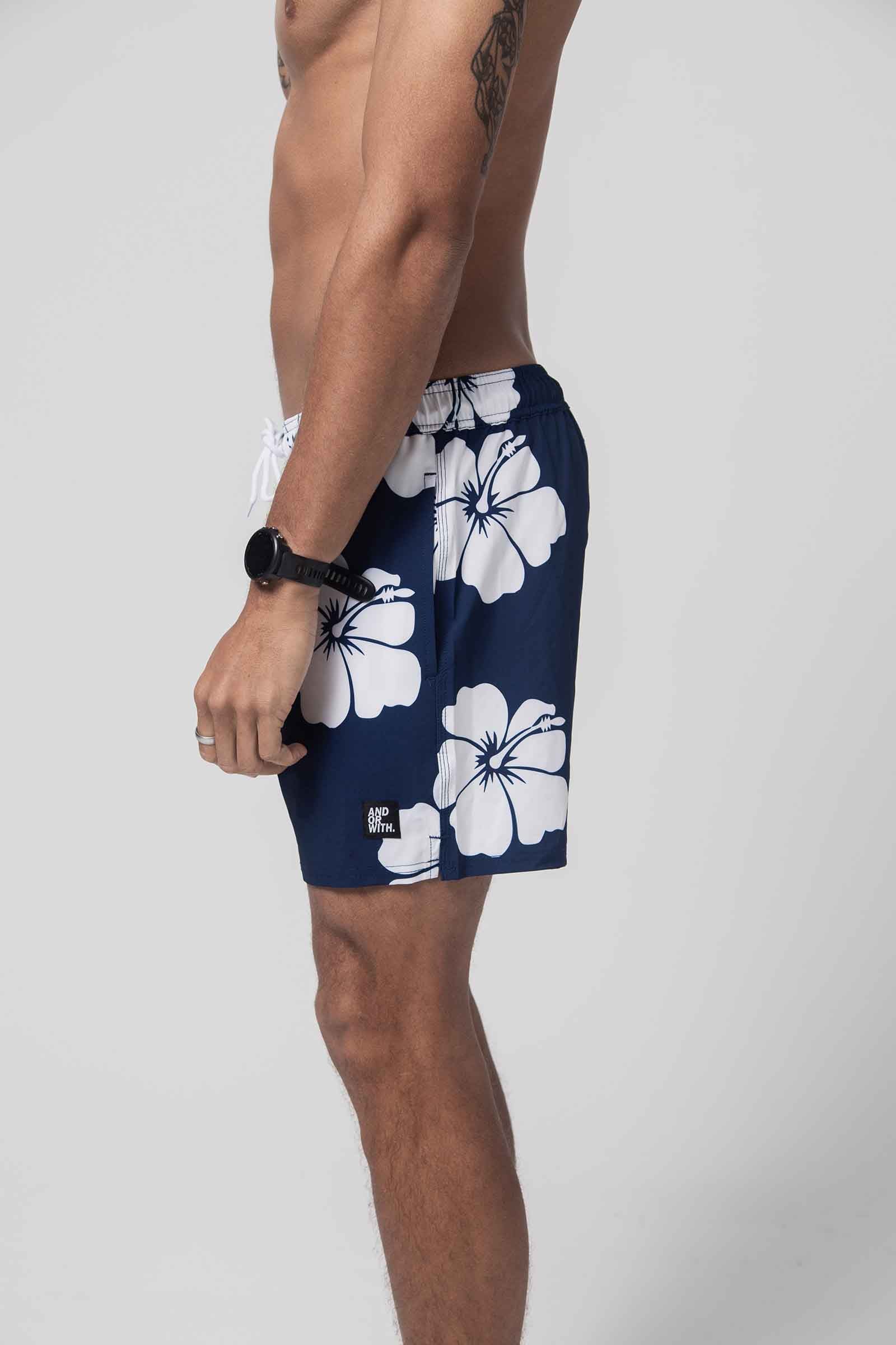 recycled-navy-board-shorts-andorwith-surf-skate-wear