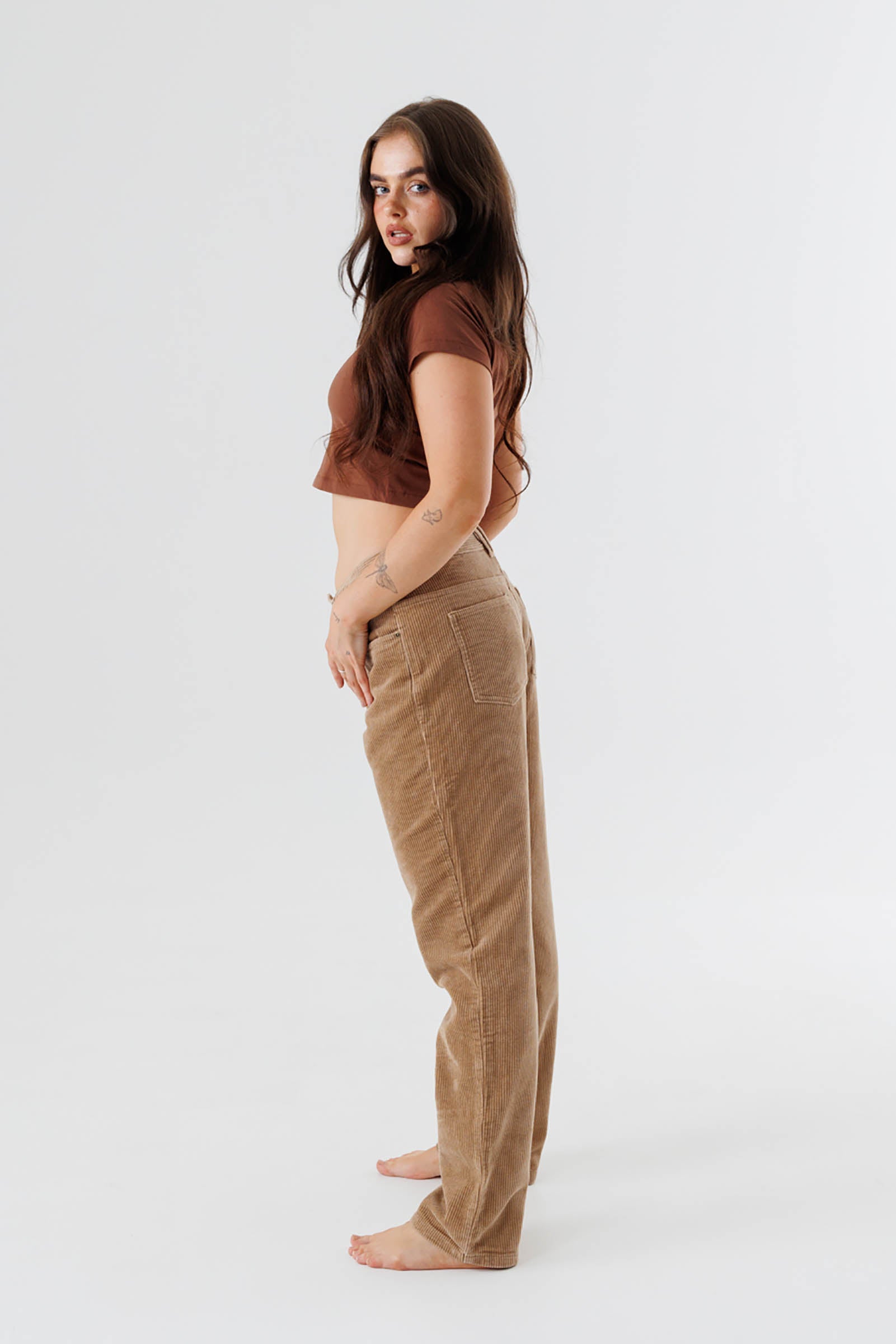 unisex-corduroy-pants-tan-andorwith-surf-skate-wear