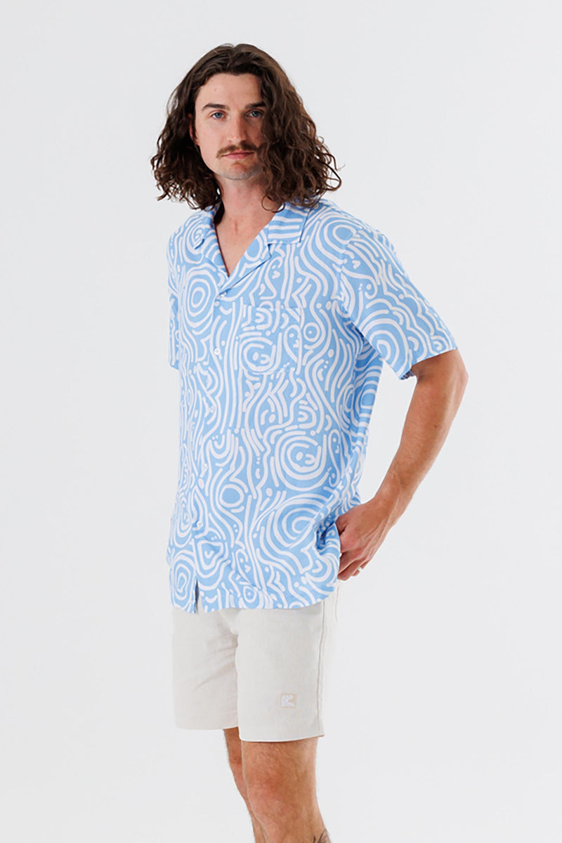 unisex-organic-rayon-shirt-blue-andorwith-surf-skate-wear