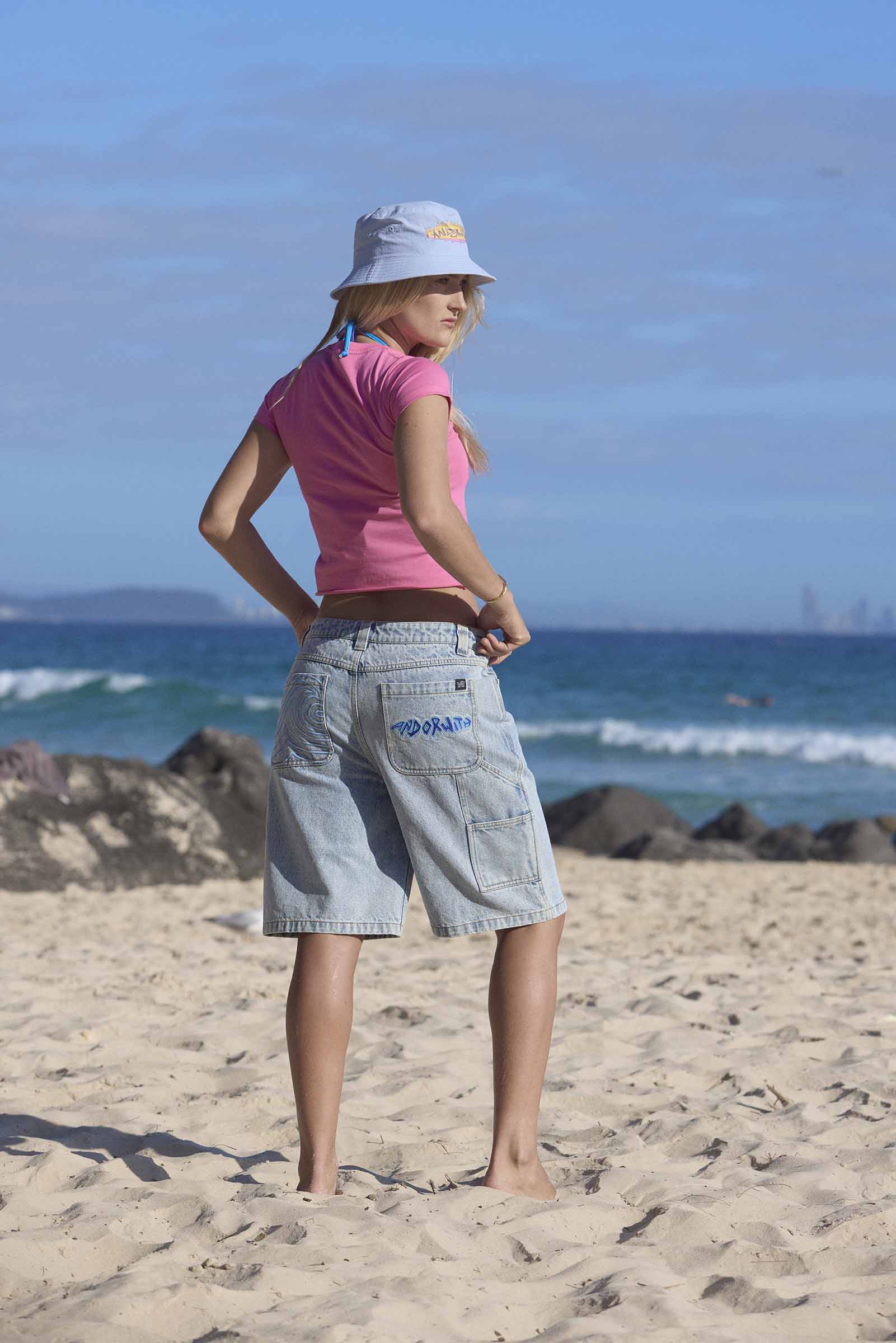 Resort Baby Fit Tee Pink