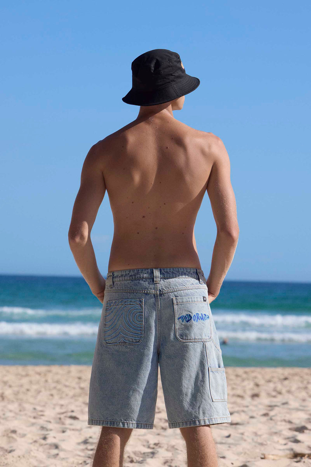 Waves Denim 21" Workwear Shorts