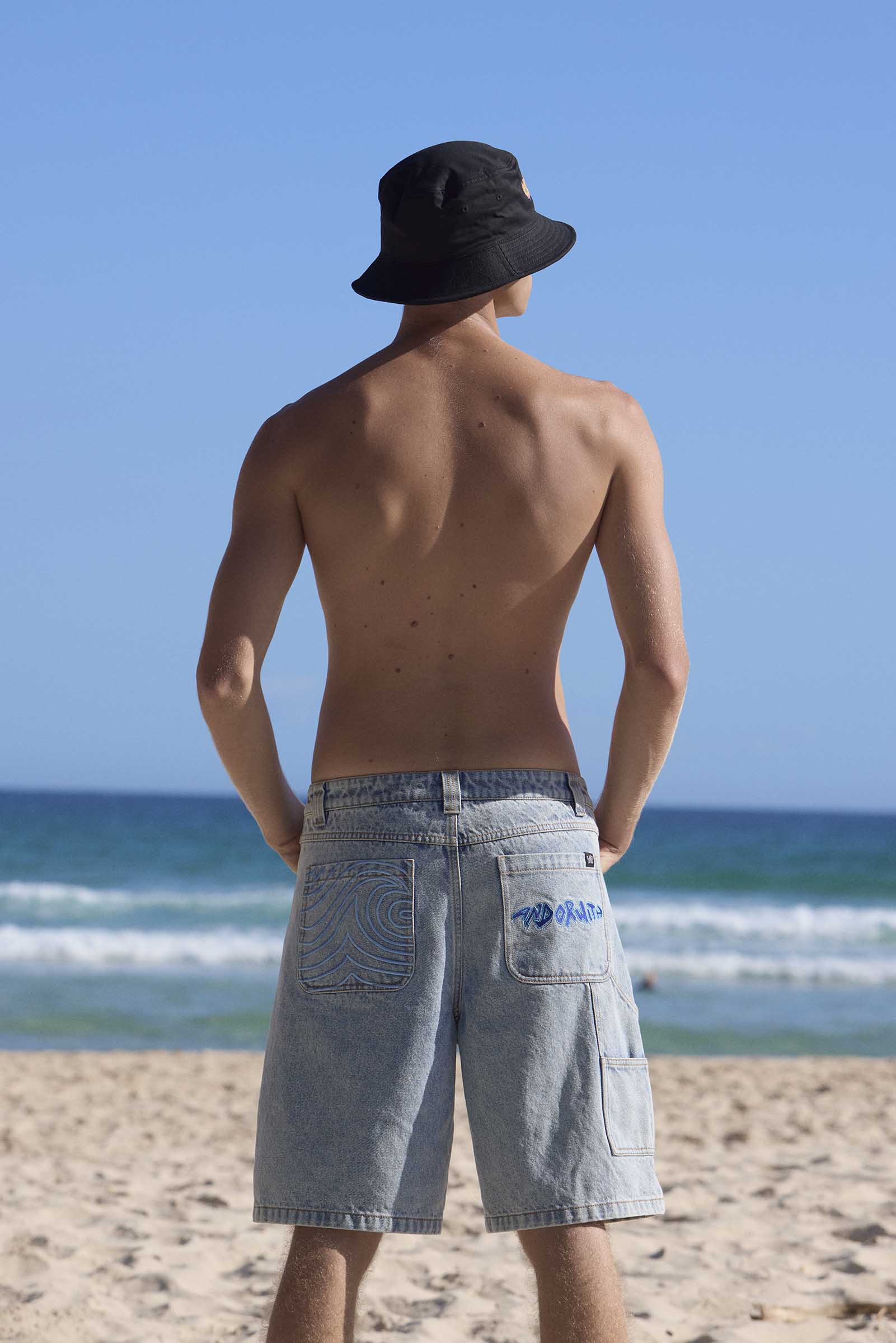 Waves Denim 21" Workwear Shorts