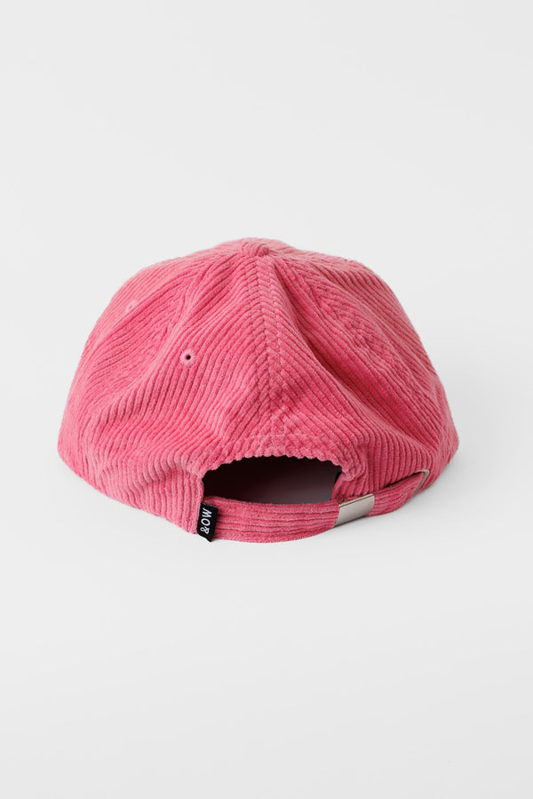 pink-corduroy-baseball-cap-andorwith-surf-skate-wear-Australia