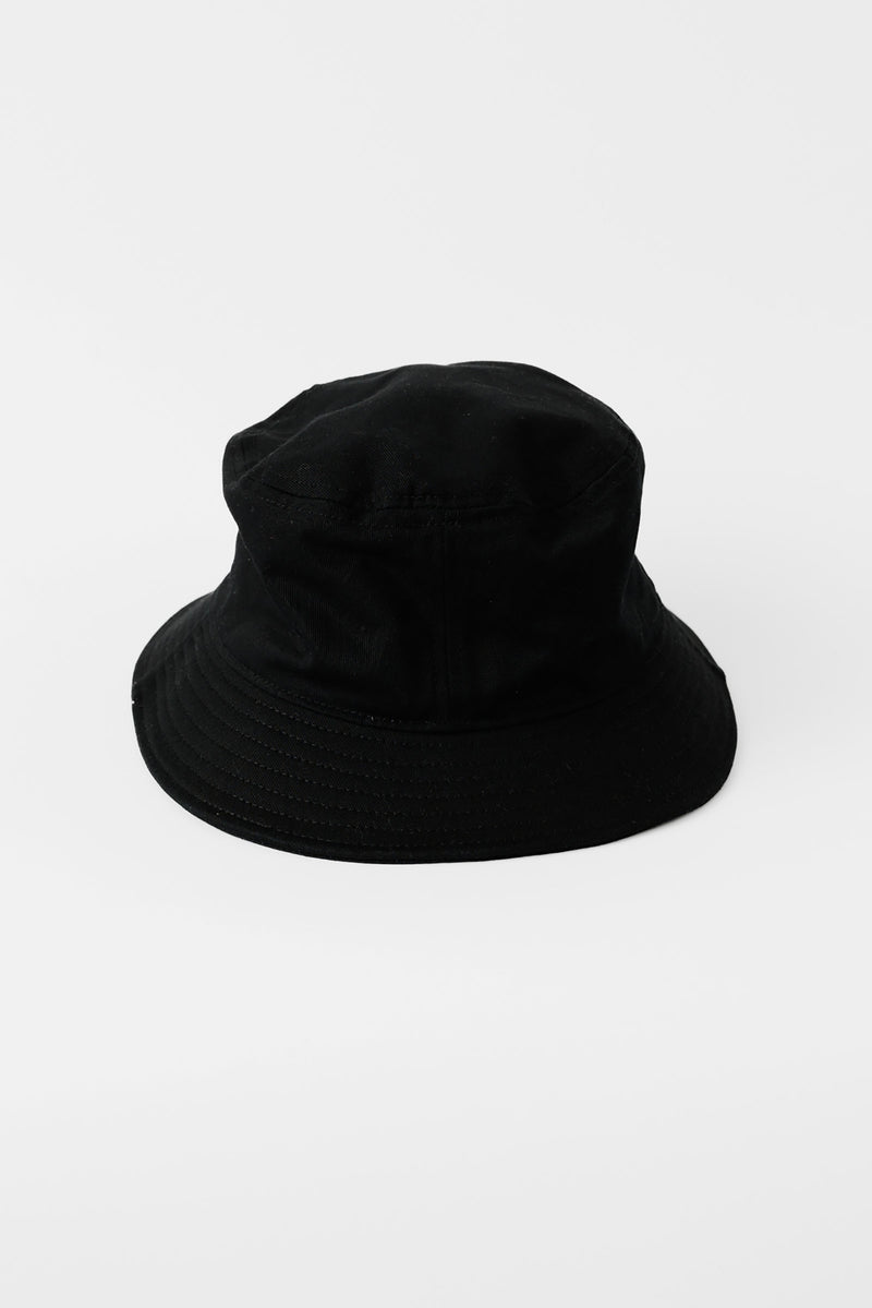 unisex-black-bucket-hat-andorwith-surf-skate-wear