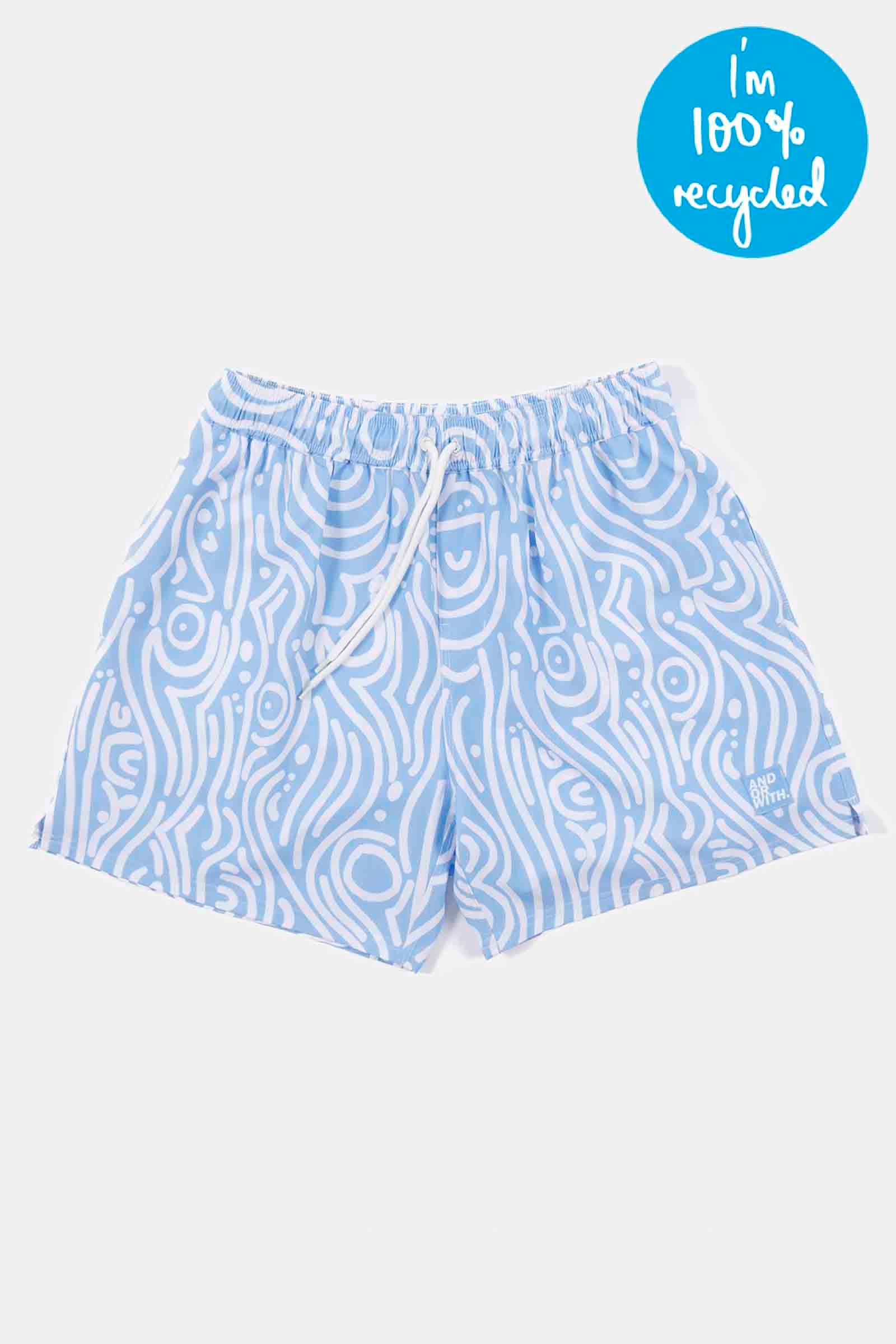 recycled-boardshorts-blue-andorwith-surf-beach-wear-australia