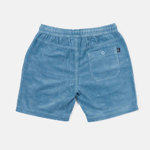 Beach Bum Corduroy Shorts Ocean Blue