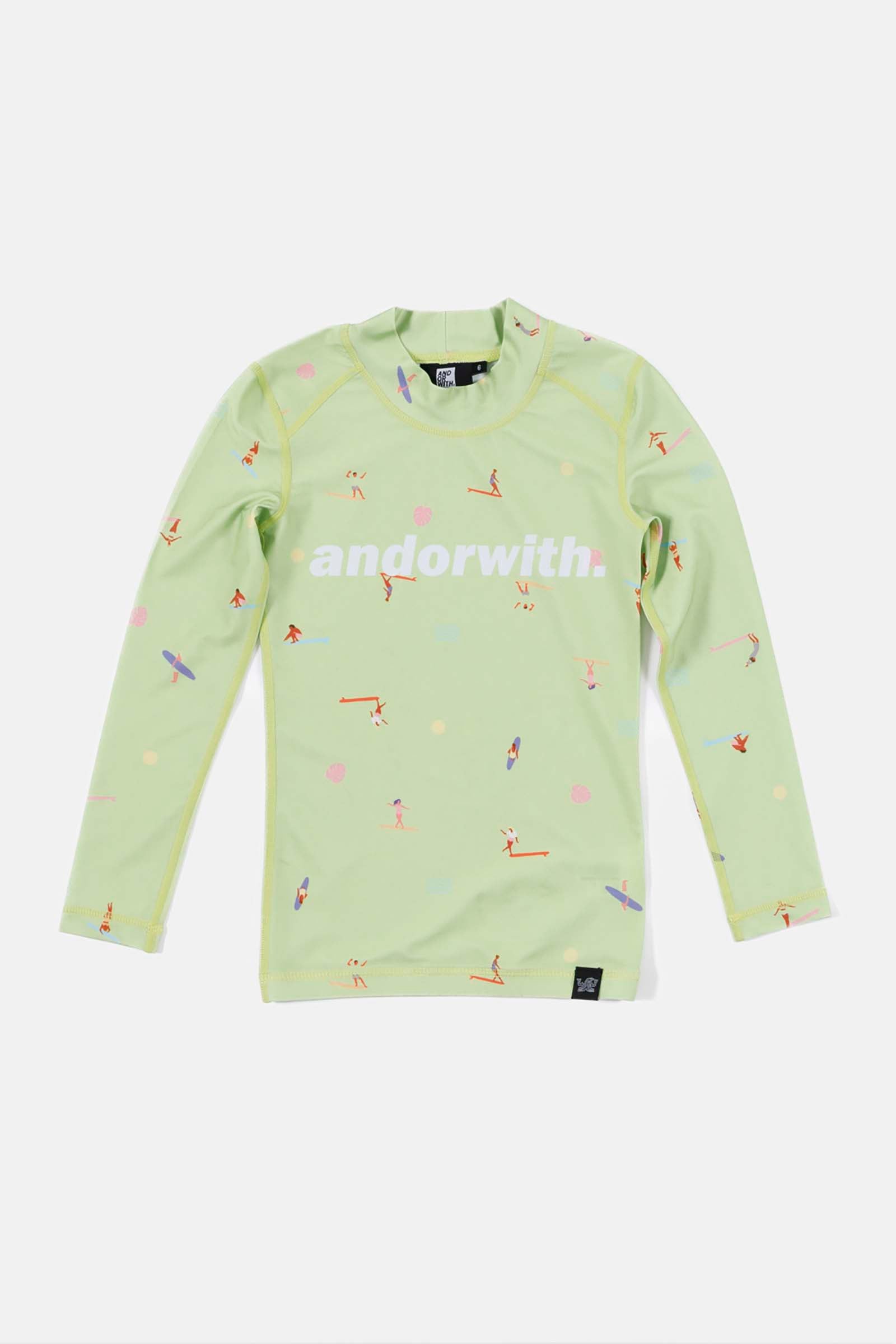 Kids Freedom Riders Long Sleeve Rashie (100% recycled)