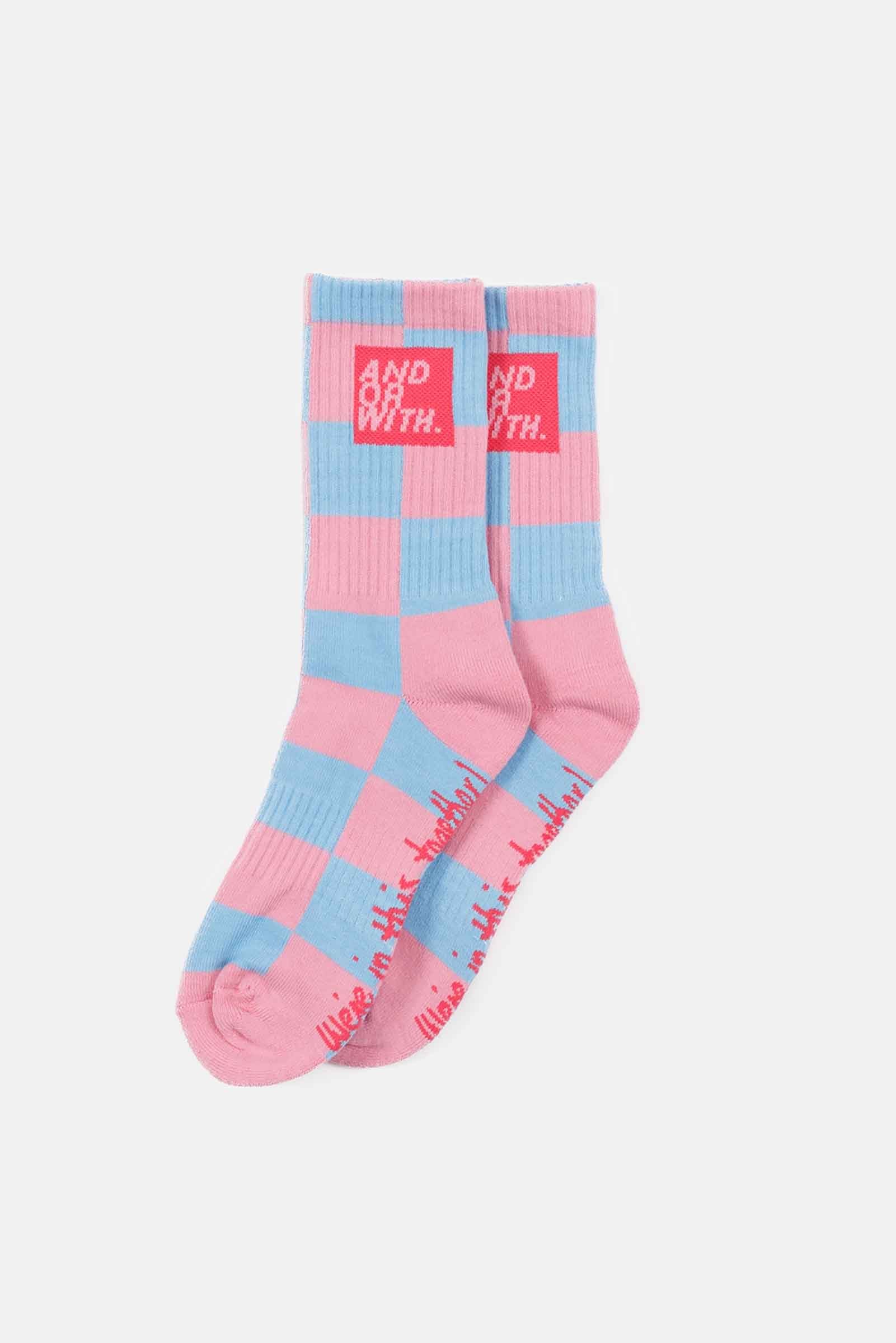 unisex-checkered-socks-andorwith-surf-skate-wear