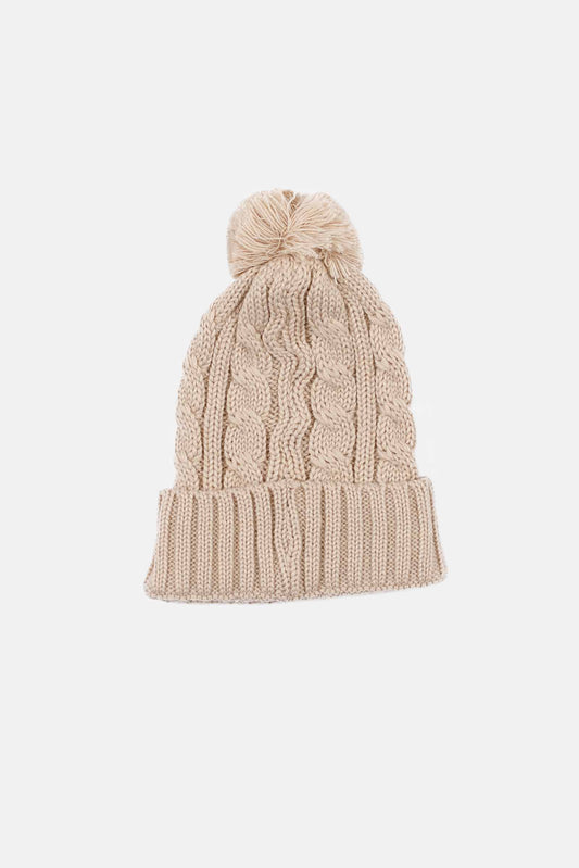 unisex-cream-wool-cable-knit-beanie-andorwith-surf-skate-wear