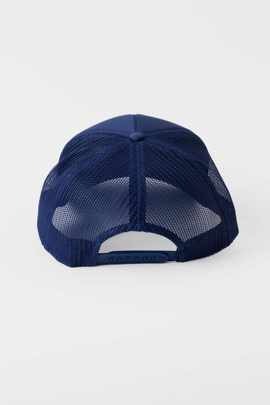 Trucker-Cap-Blue-andorwith-surf-skate-wear