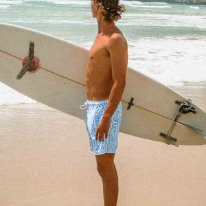 recycled-boardshorts-blue-andorwith-surf-beach-wear-australia