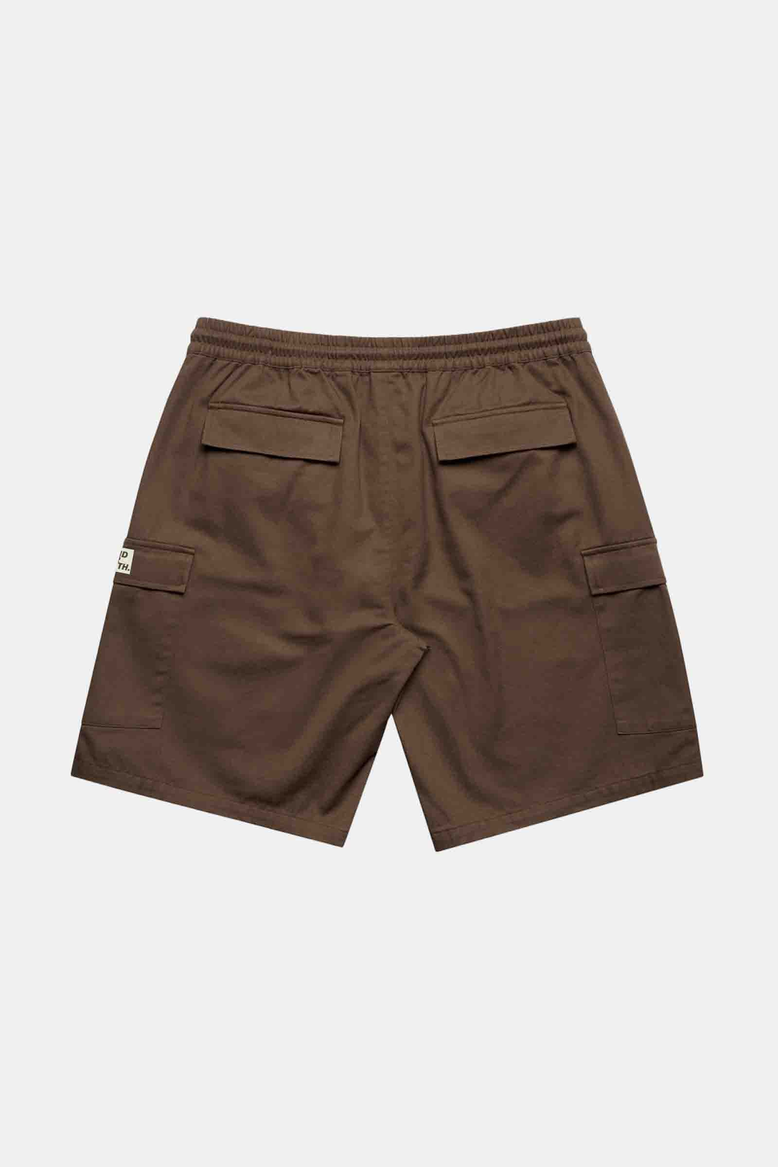 Logo Cargo Shorts Brown