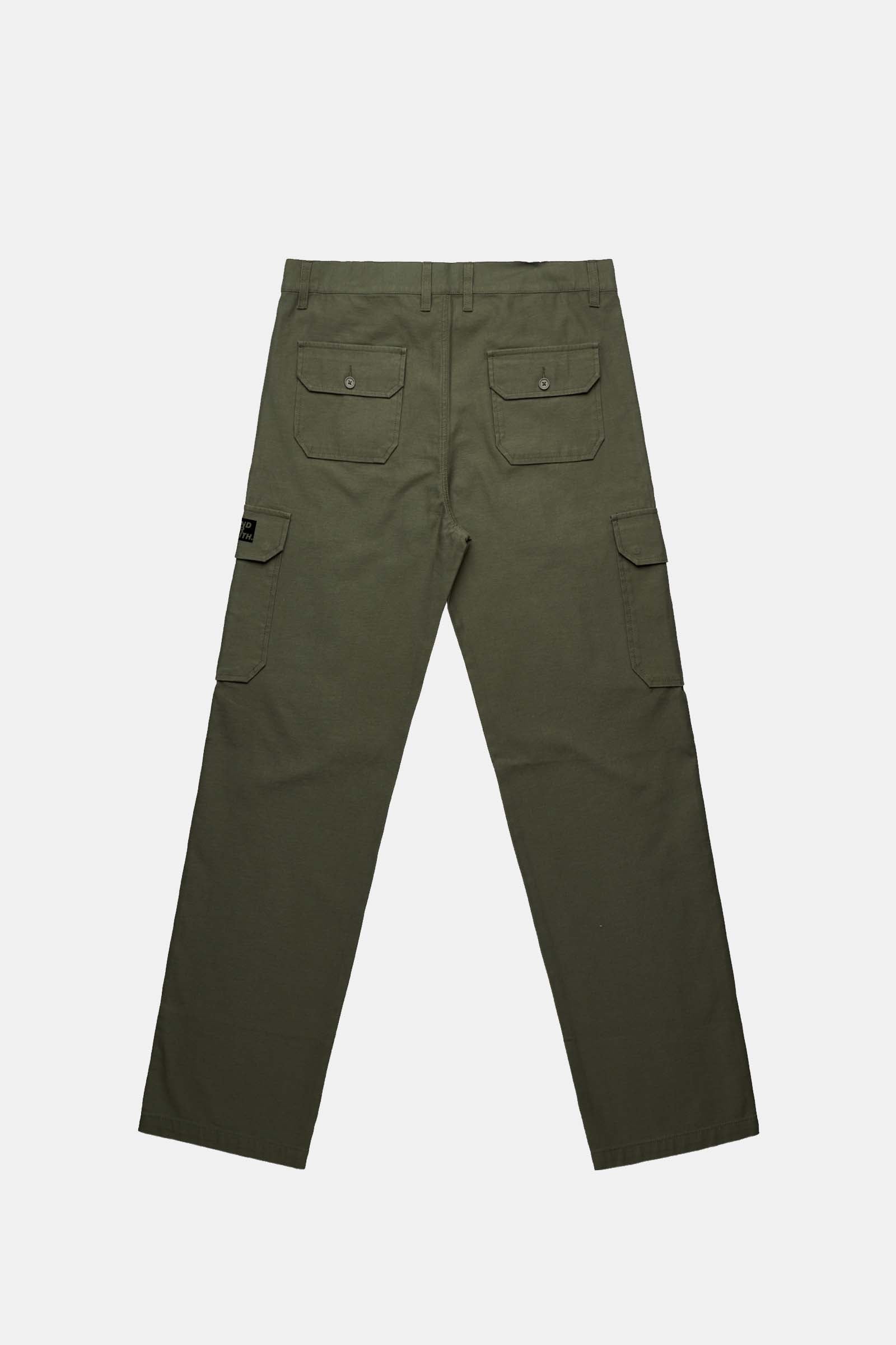 unisex-cotton-cargo-pants-army-green-andorwith-surf-skate-wear