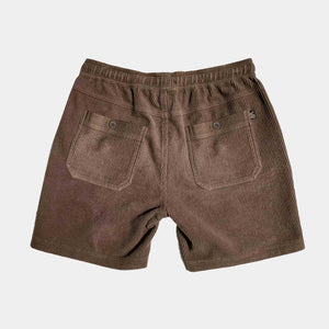 Beach Bum Corduroy Shorts Brown