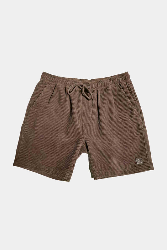 Beach Bum Corduroy Shorts Brown