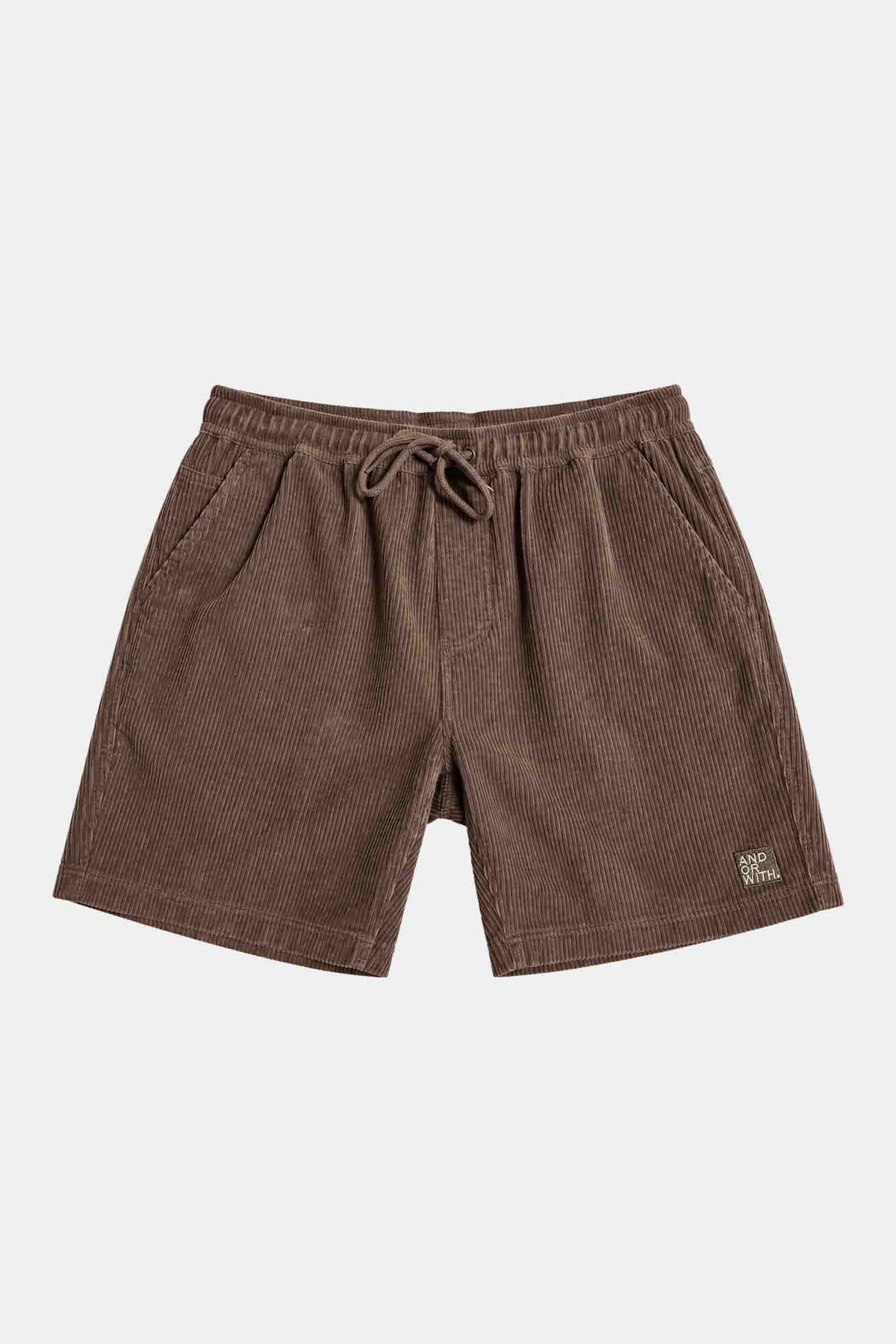Beach Bum Corduroy Shorts Brown
