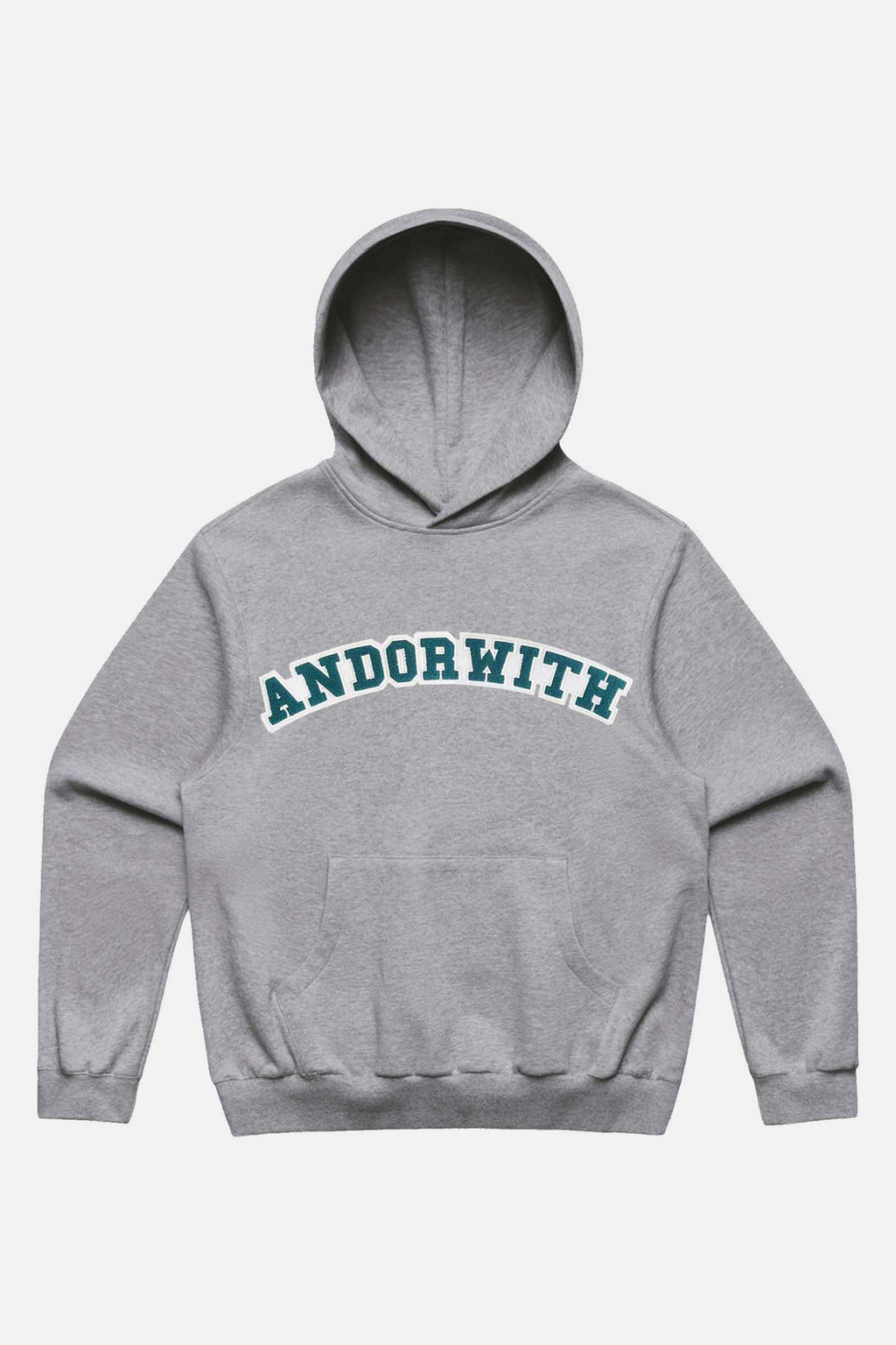 Team Box Fit Hoodie Grey