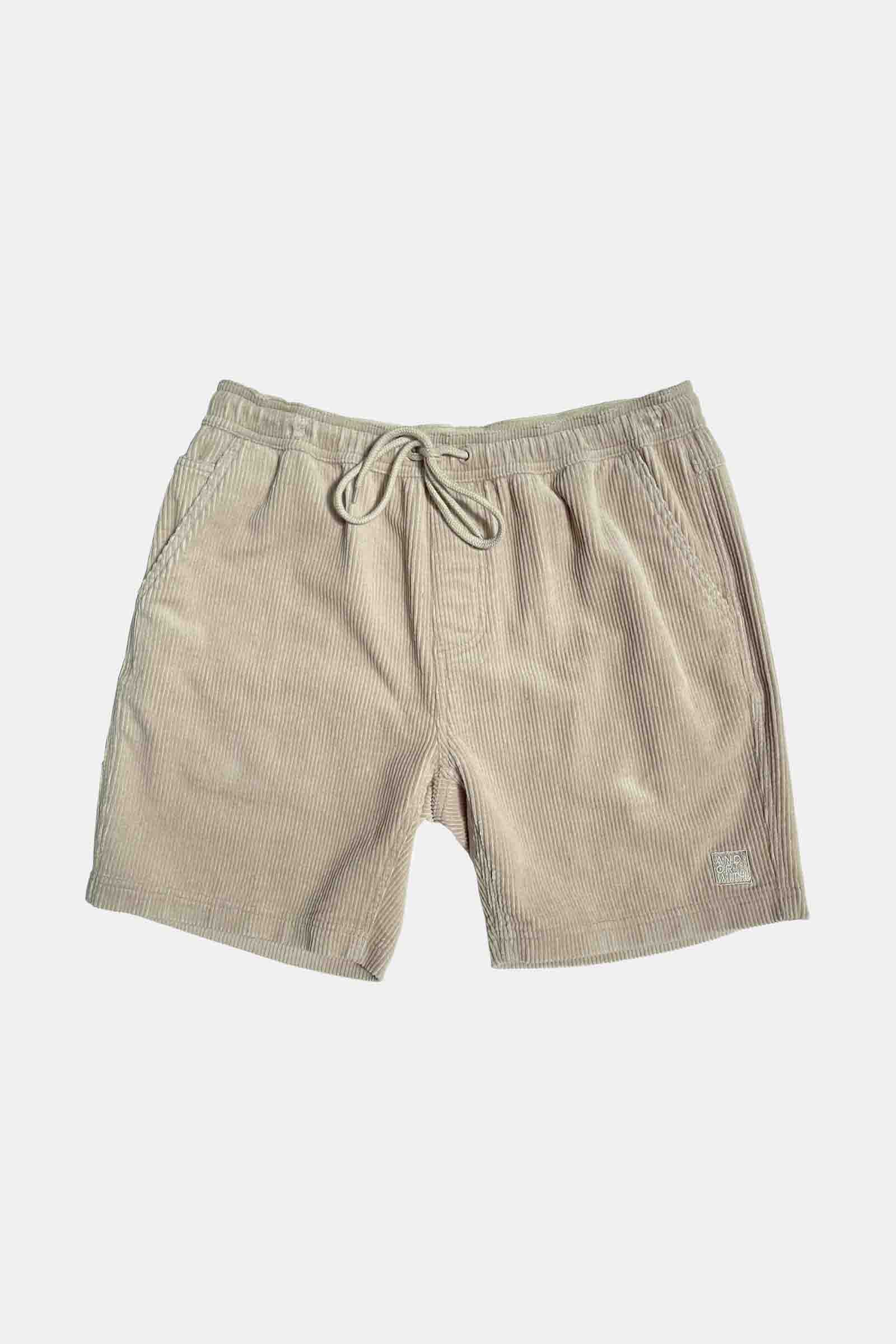 corduroy-shorts-cream-andorwith-street-beach-wear-fashion