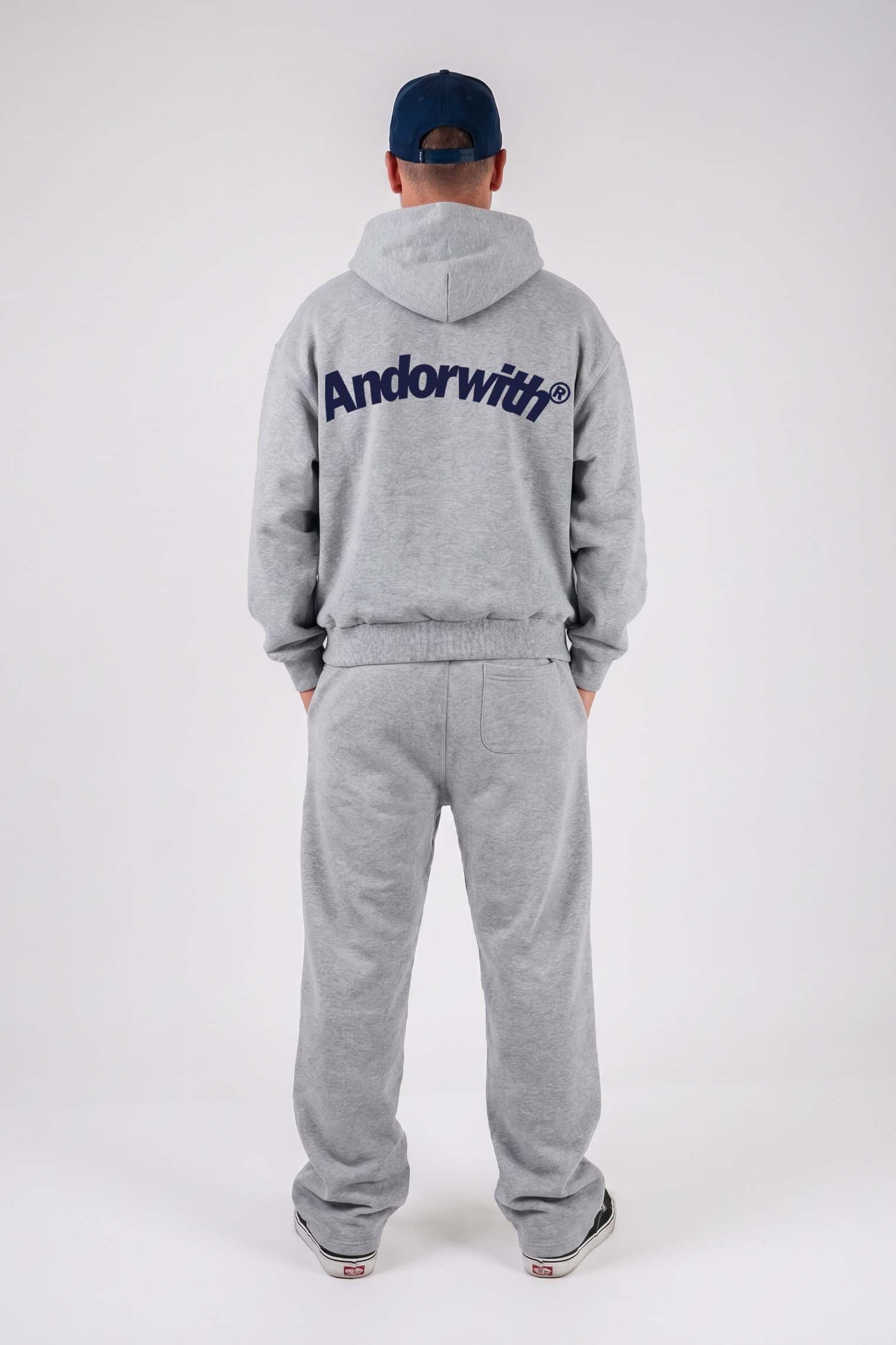 Swoop Track Pants Grey Marle