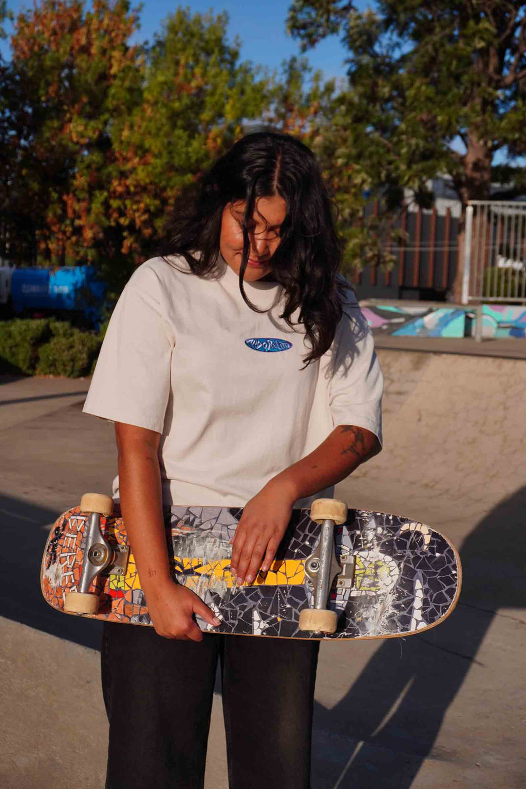 Shield Box Fit Tee Bone