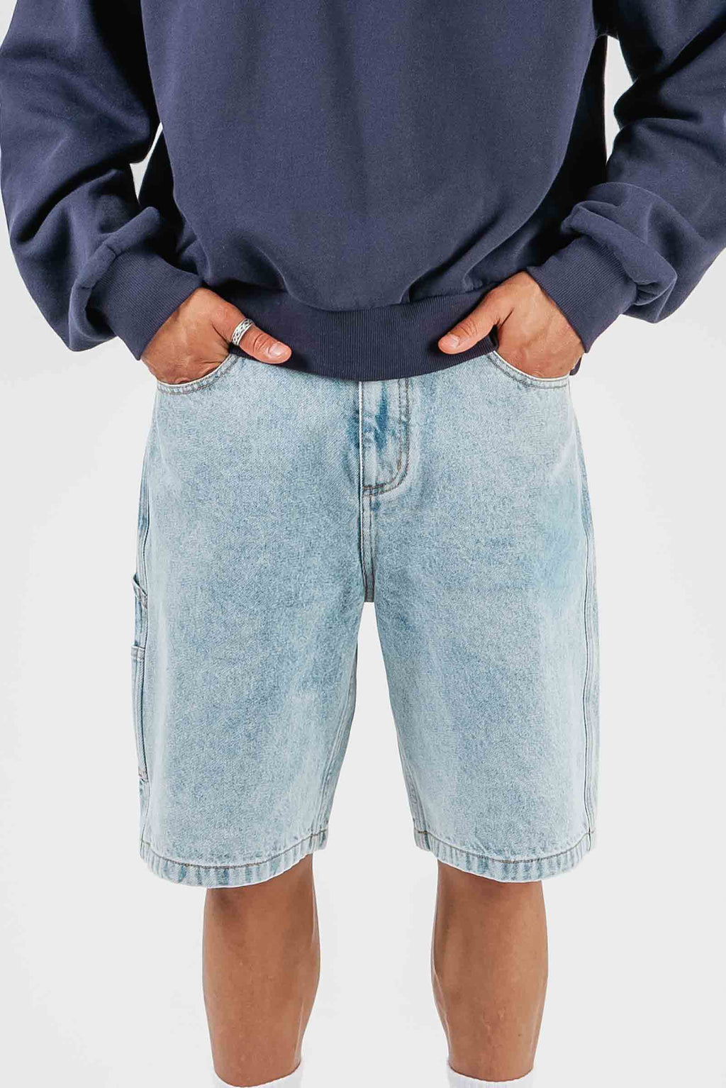 Waves Denim 21" Workwear Shorts