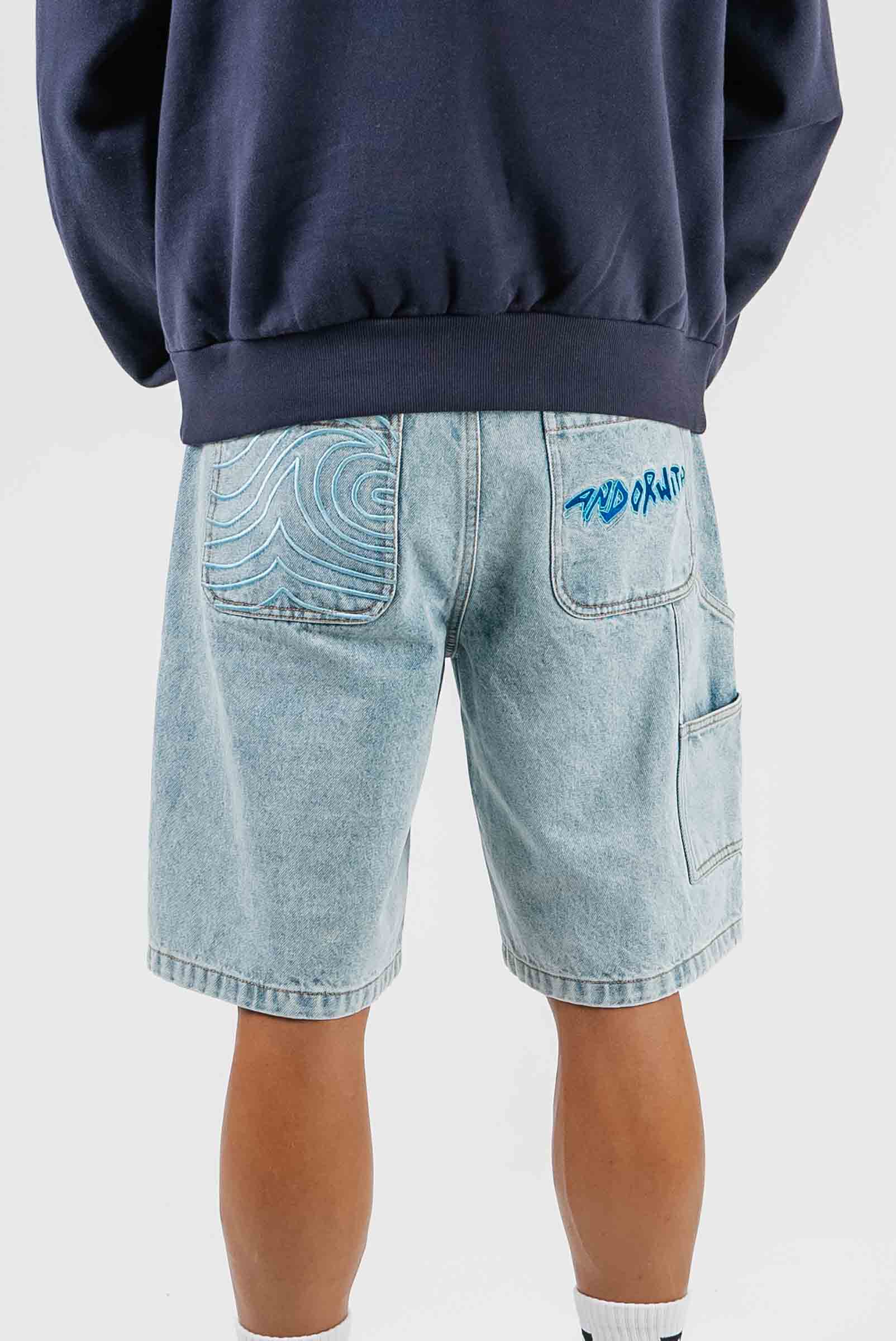 Waves Denim 21" Workwear Shorts