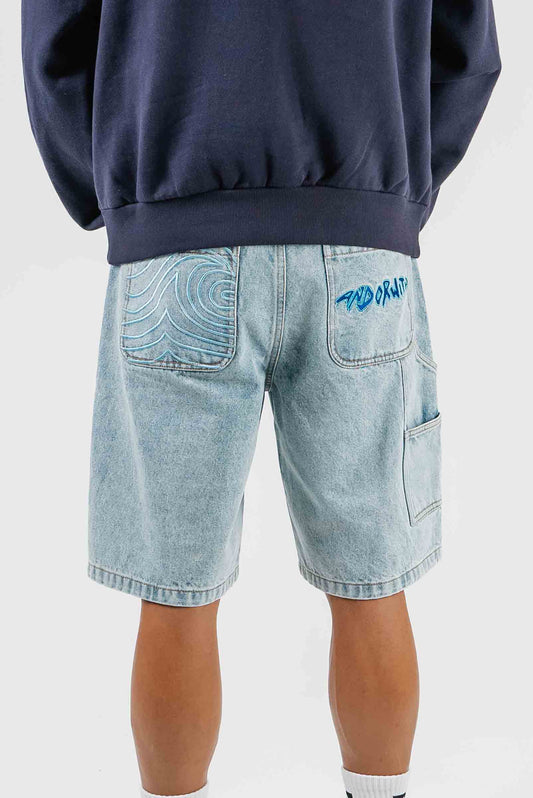 Waves Denim 21" Workwear Shorts