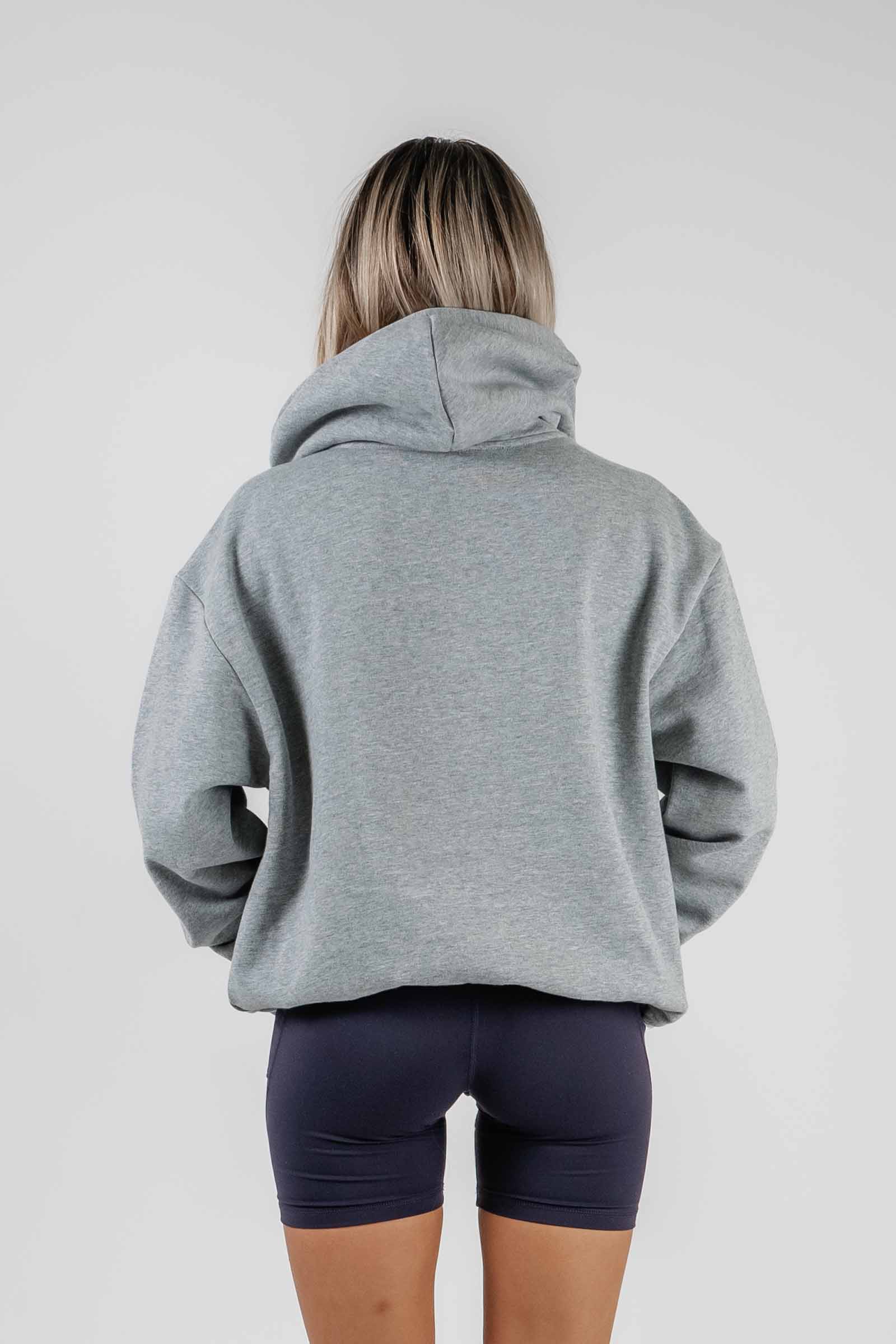 Team Box Fit Hoodie Grey