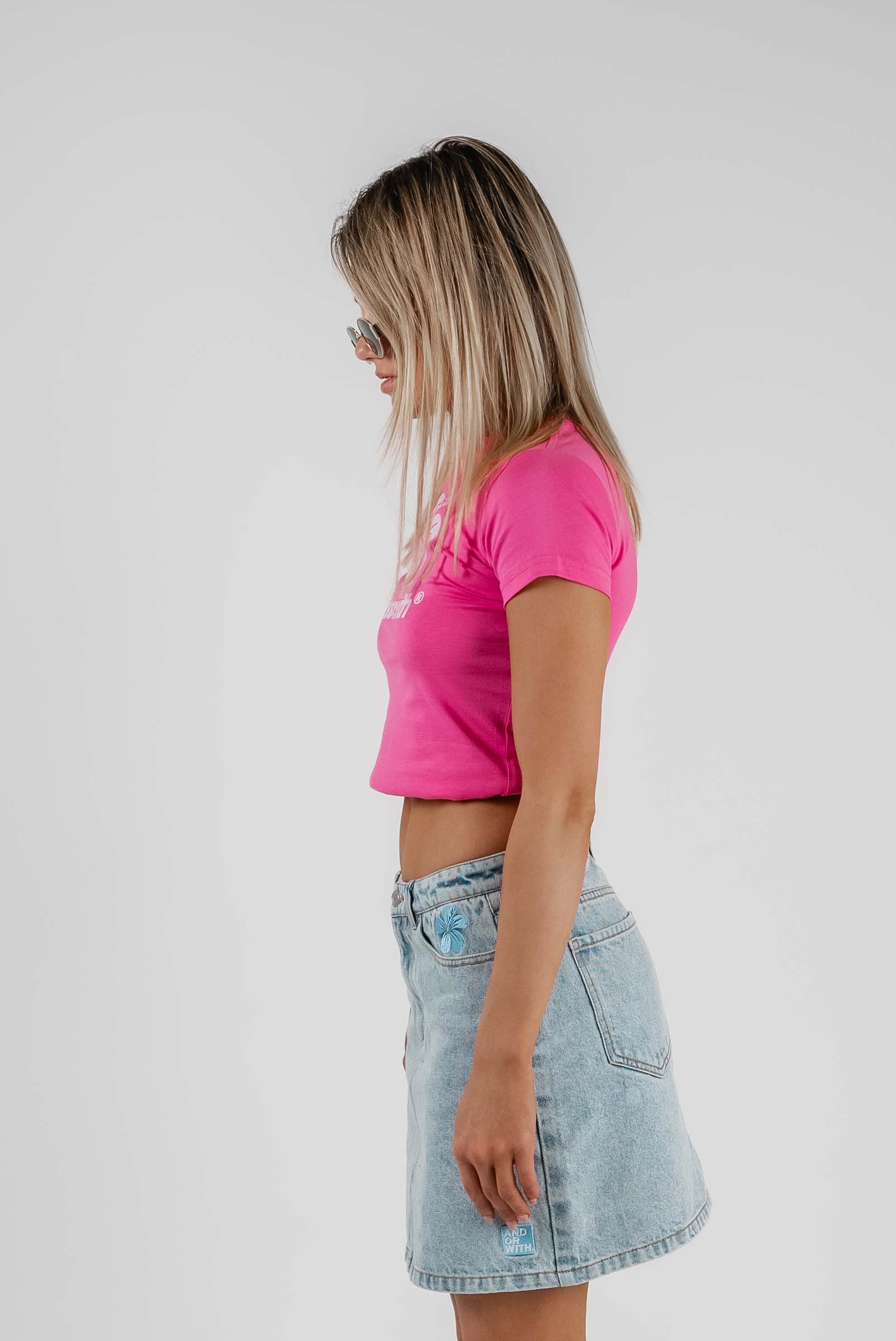 Resort Baby Fit Tee Pink